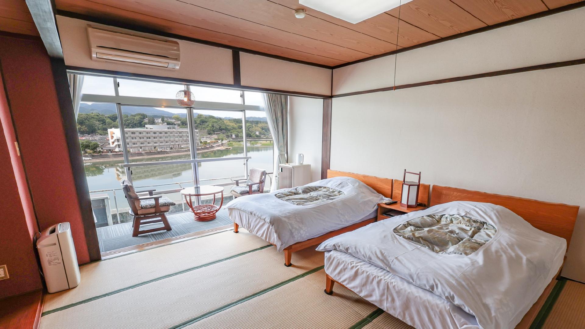 Japanese, Moderate, Twin Beds, River View, Tatami