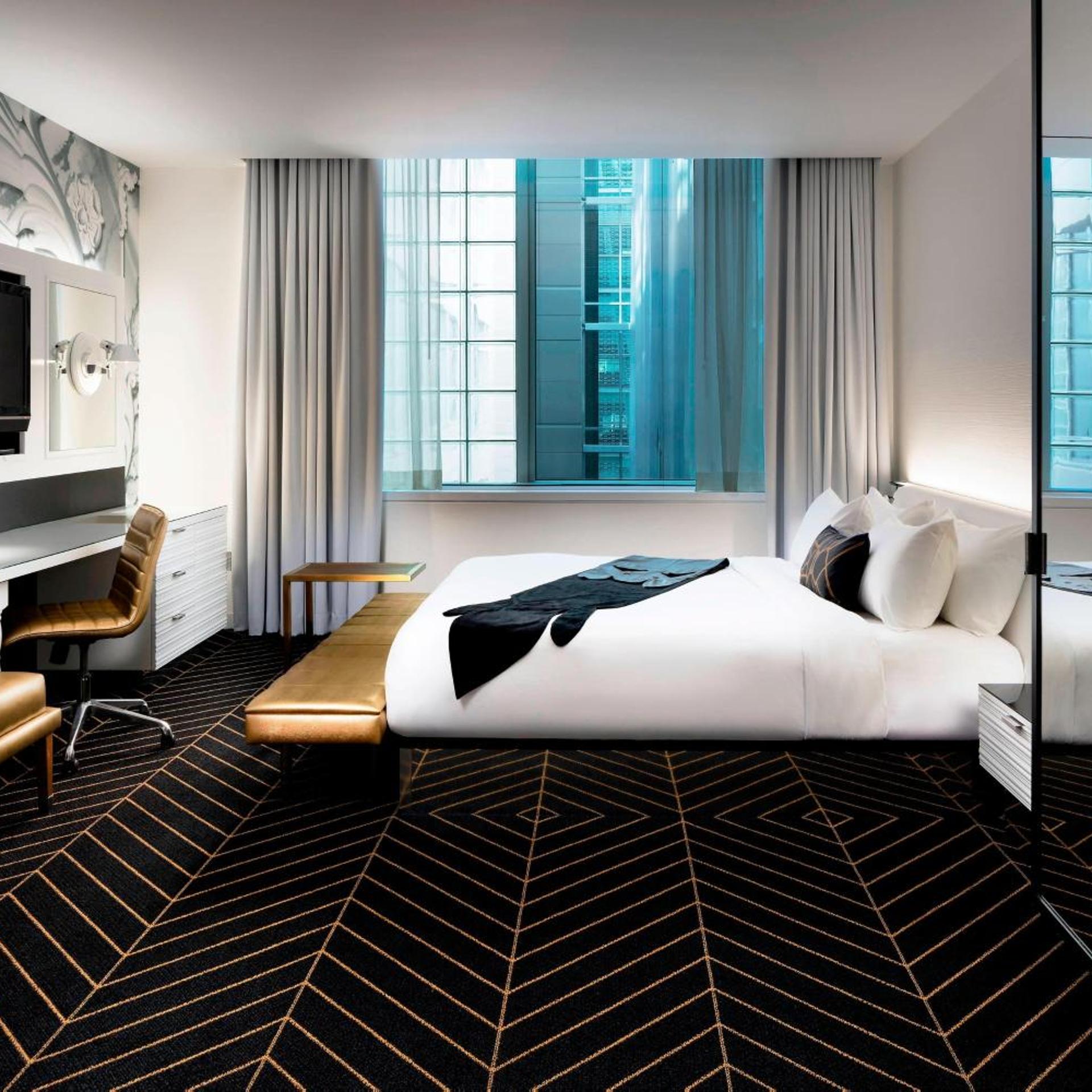 Mega, Guest Room, King Bed