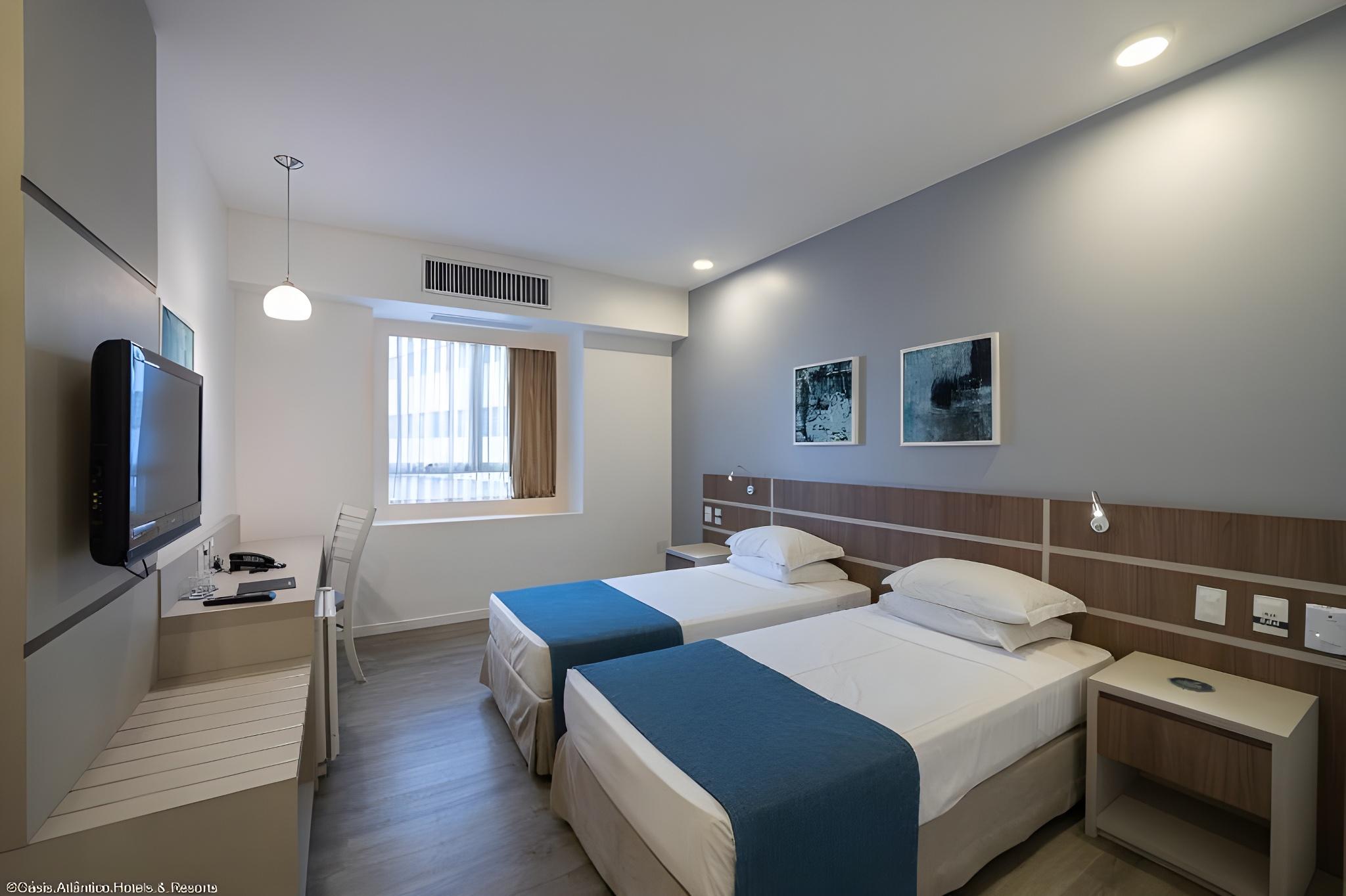 Inner, Superior, 2 Double Beds, with View