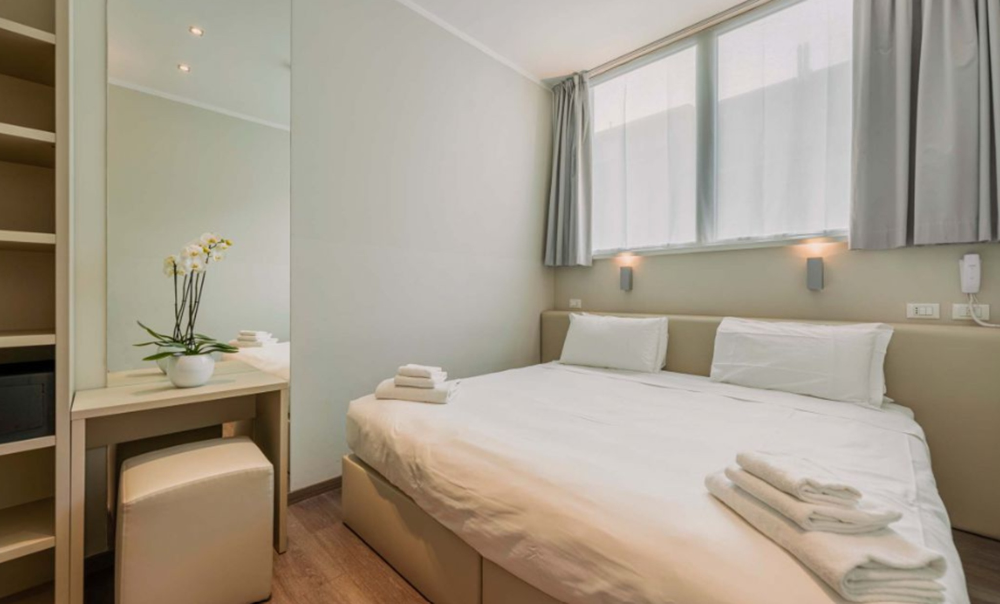 Standard, Single, Double Bed