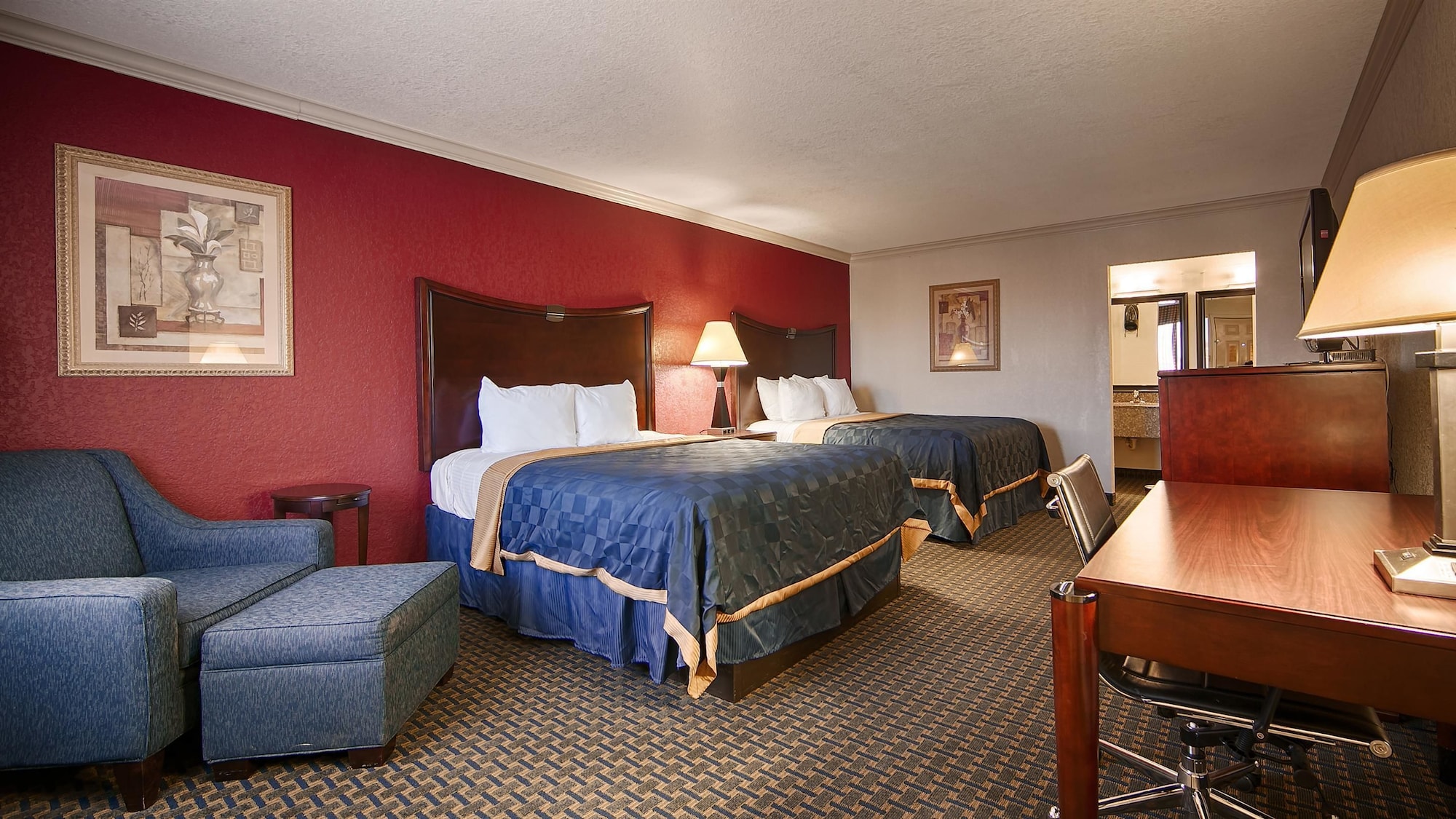 غرفة بسريرين كوين للمدخنين، Americas Best Value Inn Kingsville 5/7