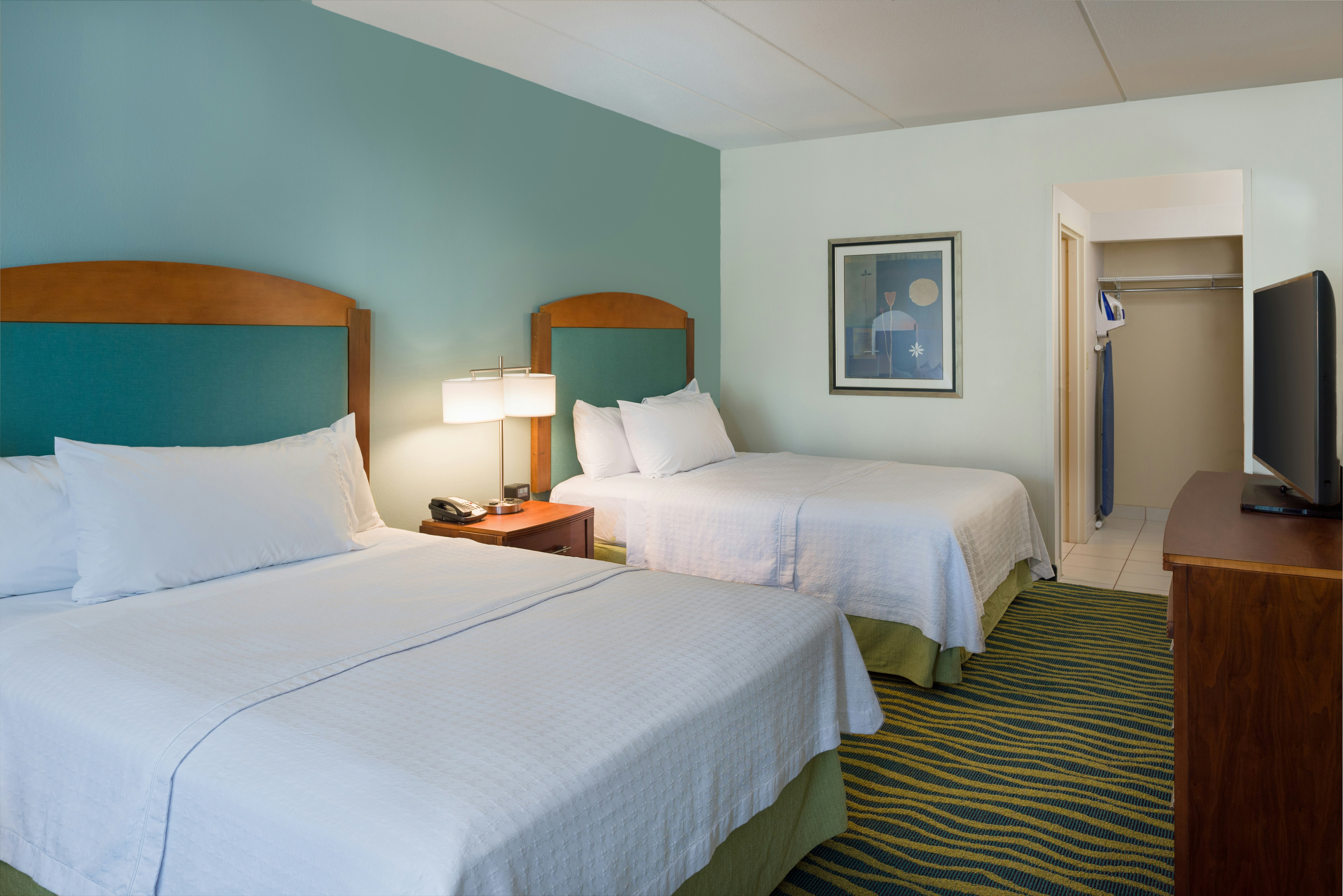 1 BEDROOM, SUITE, 2 QUEEN BEDS