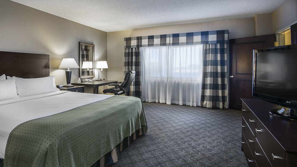 جناح بسرير فردي بغرفة نوم واحدة مع أريكة، Holiday Inn Springdale/Fayetteville Area 2/7