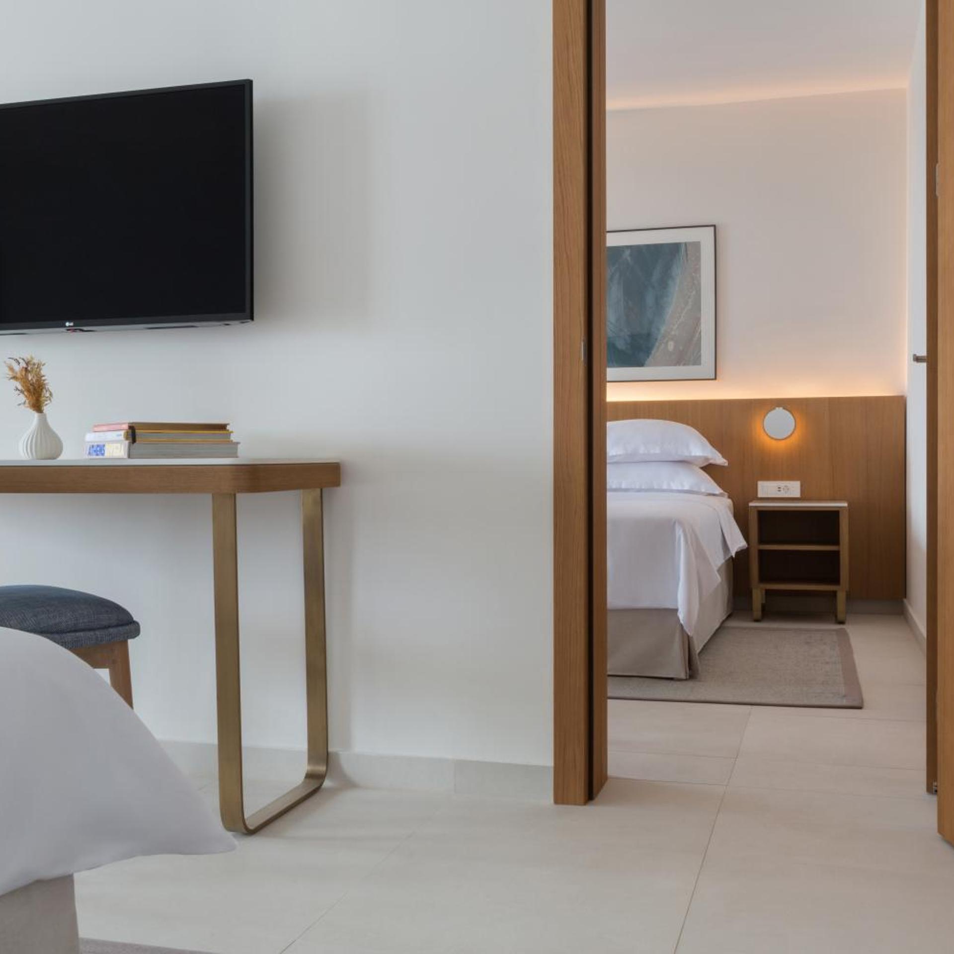 غرفة عائلية بشرفة، Bluesun Hotel Elaphusa 4/6