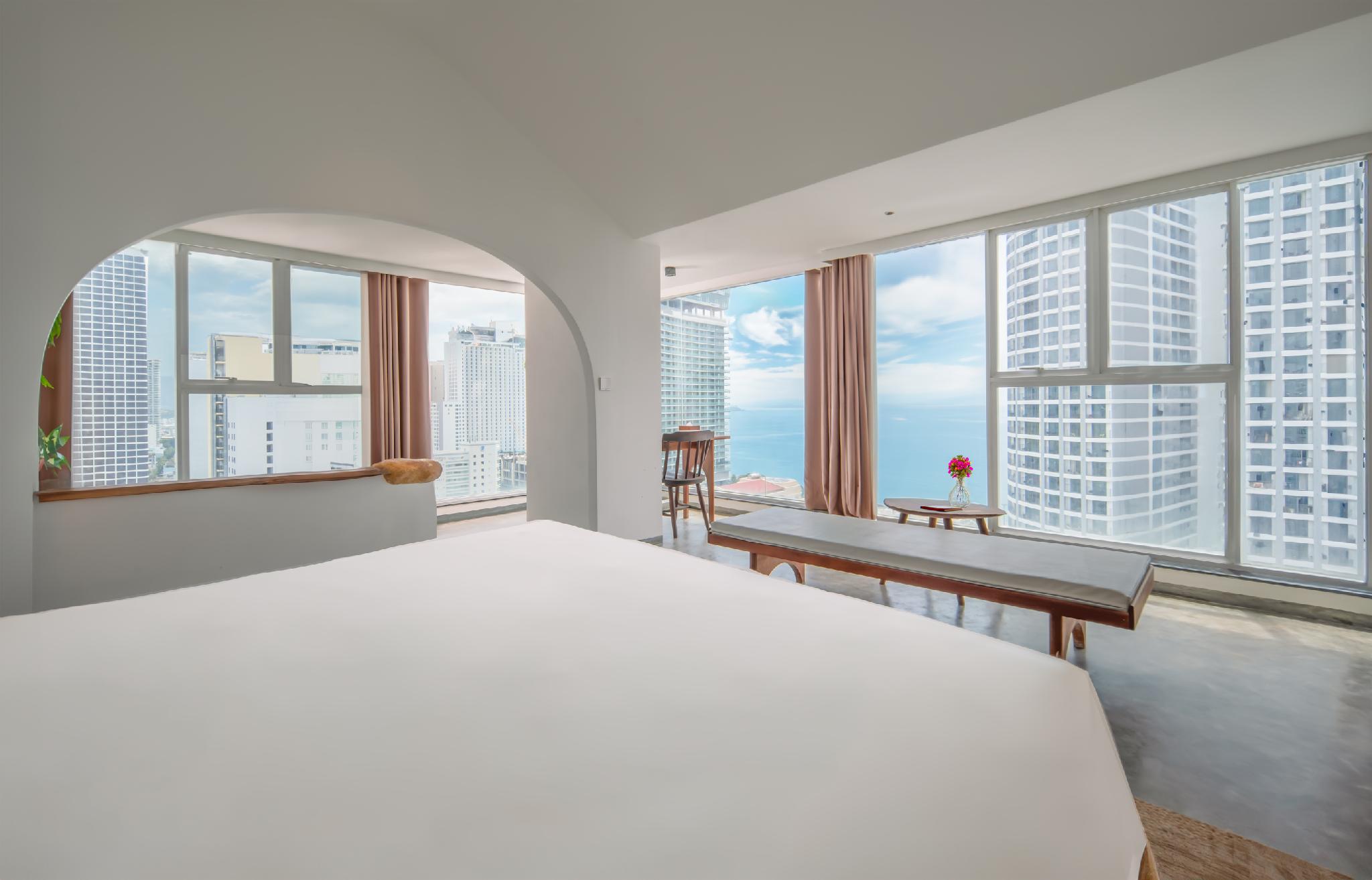 Rustic, Double Bed, Ocean View، GREEN WORLD HOTEL NHA TRANG 2/2