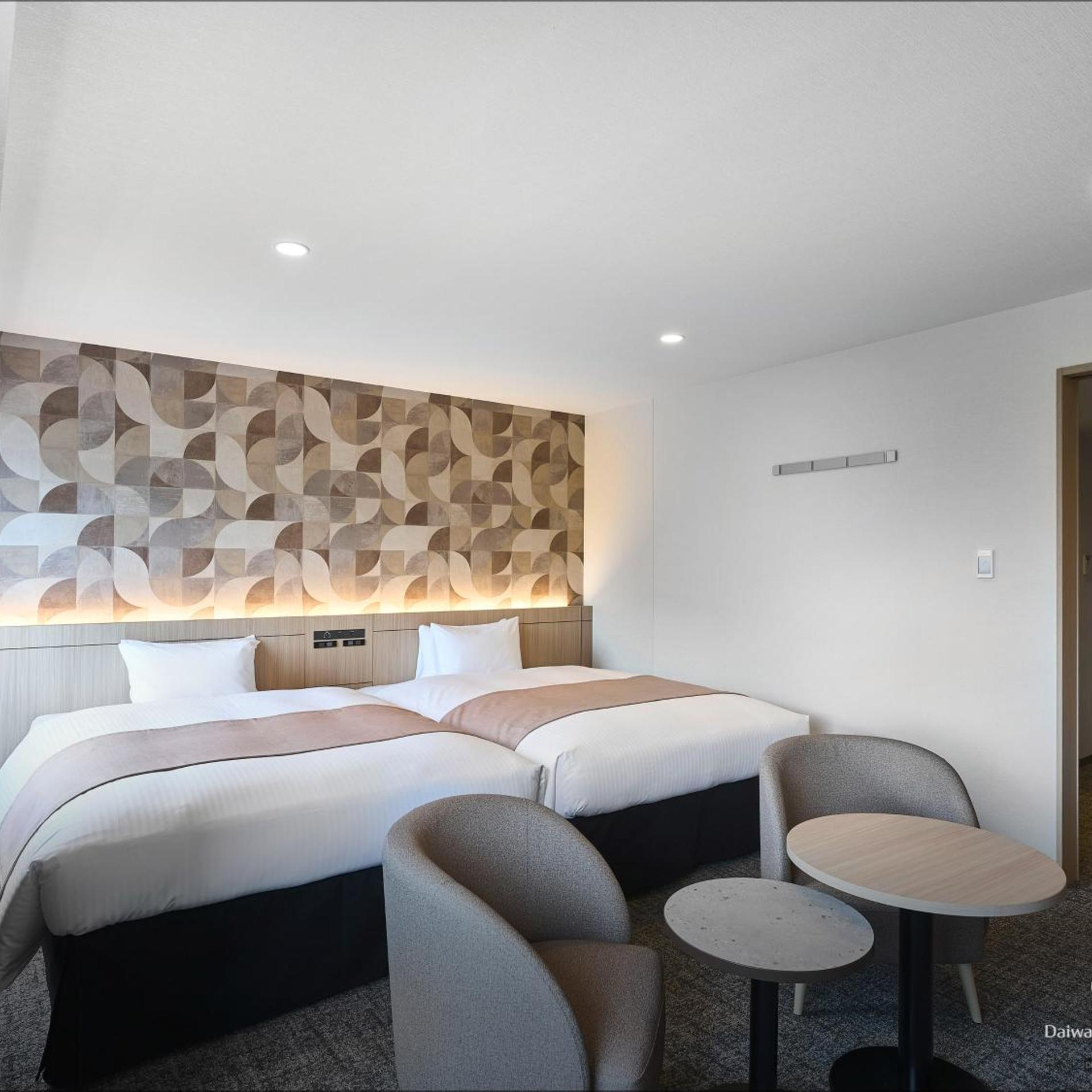 غرفة ديلوكس مفردة بسريرين منفصلين، Daiwa Roynet Hotel 2/3