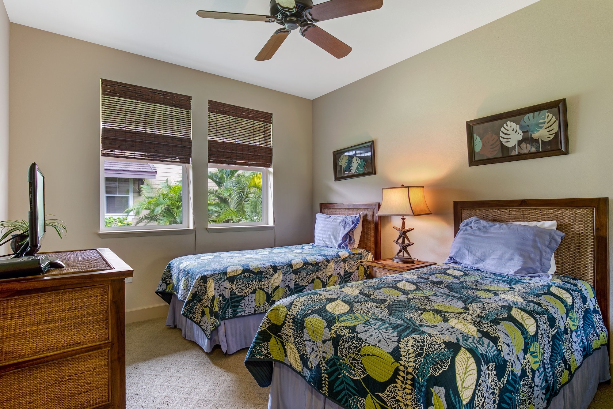 3 Bedrooms, Villa, King Bed, Queen and Twin Beds, Garden View, 2 Bathrooms