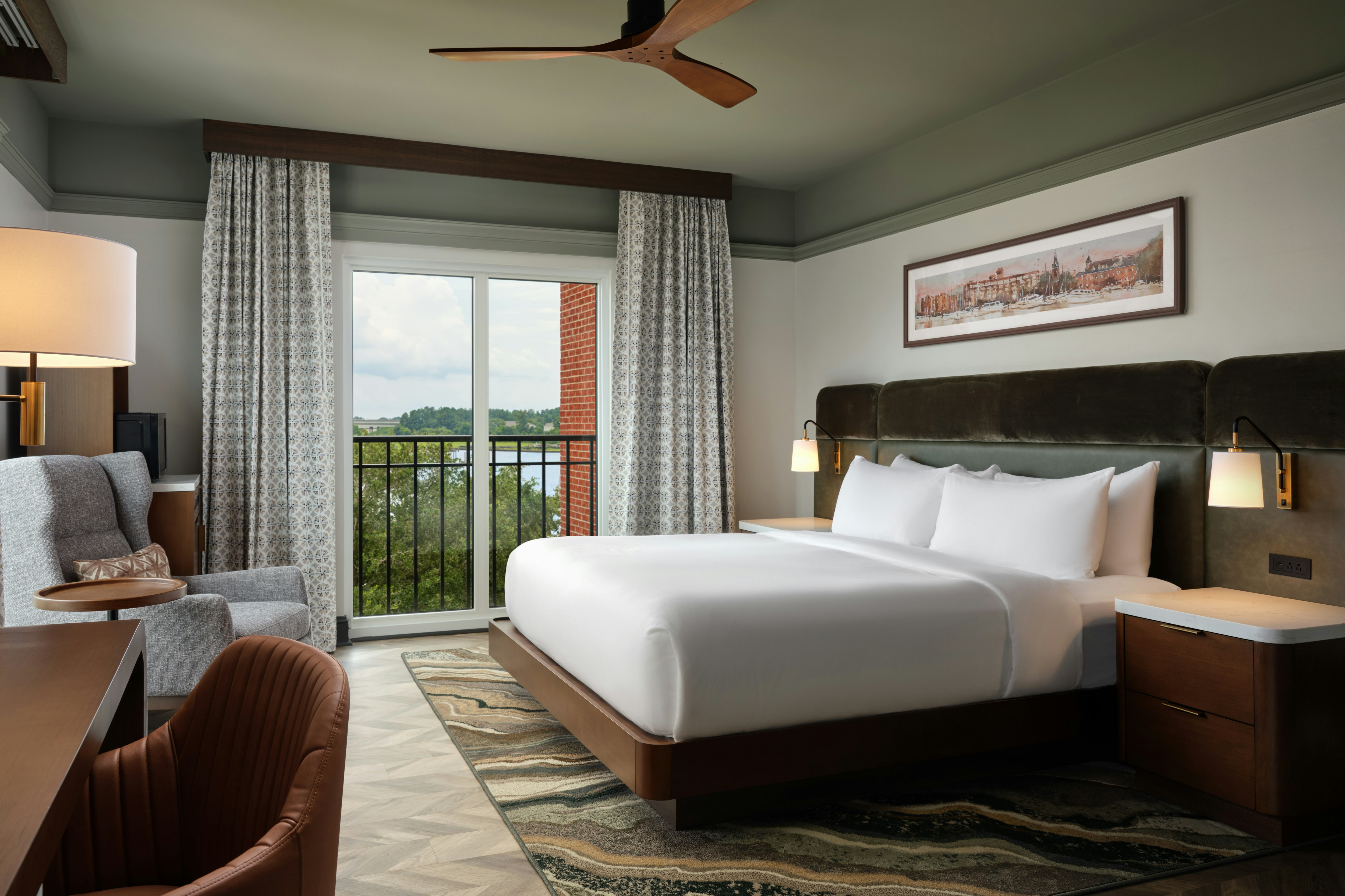 Room, King Bed, Water View