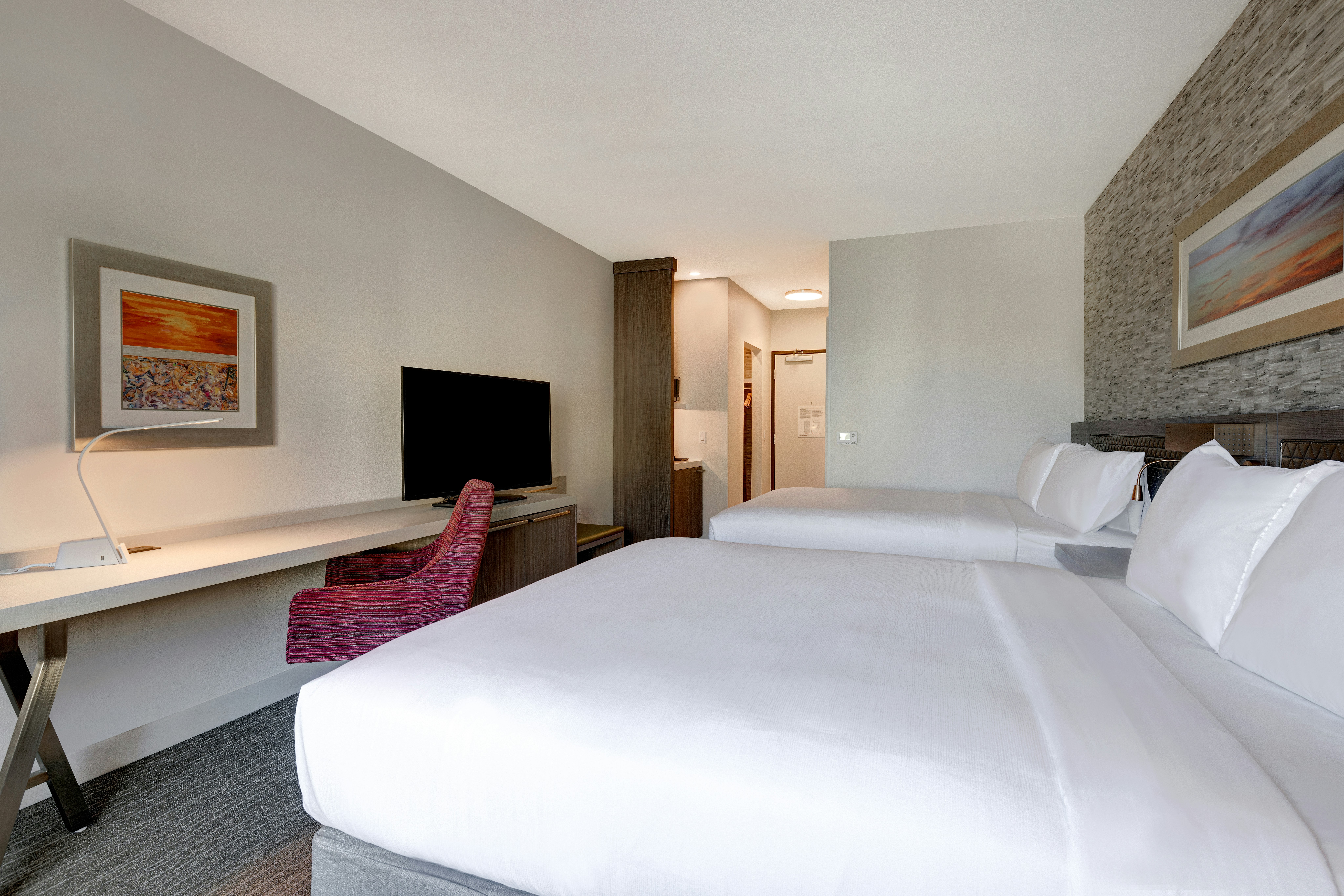 غرفة ركنية بسريرين كوين، Hilton Garden Inn Temecula 2/3