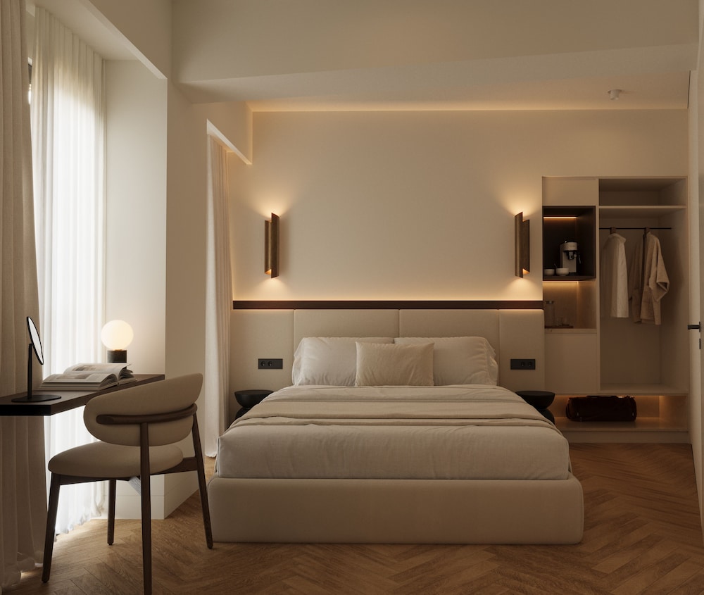 Cozy, Double Bed, Urban View