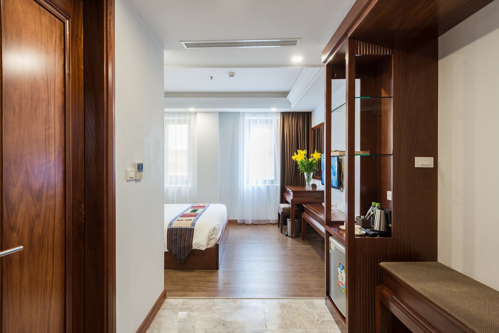 غرفة قياسية بسريرين منفصلين، Bamboo Sapa Hotel 7/7