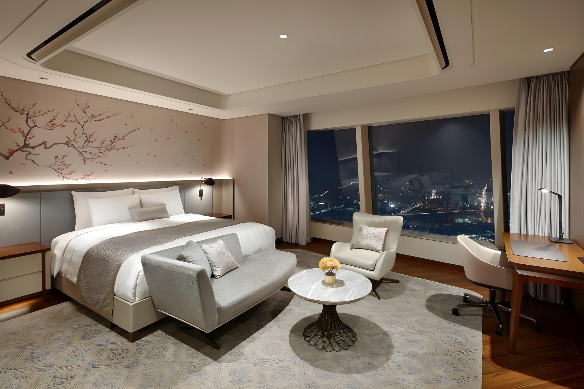 Signiel, Premier, Double Bed, City View, Lounge Access