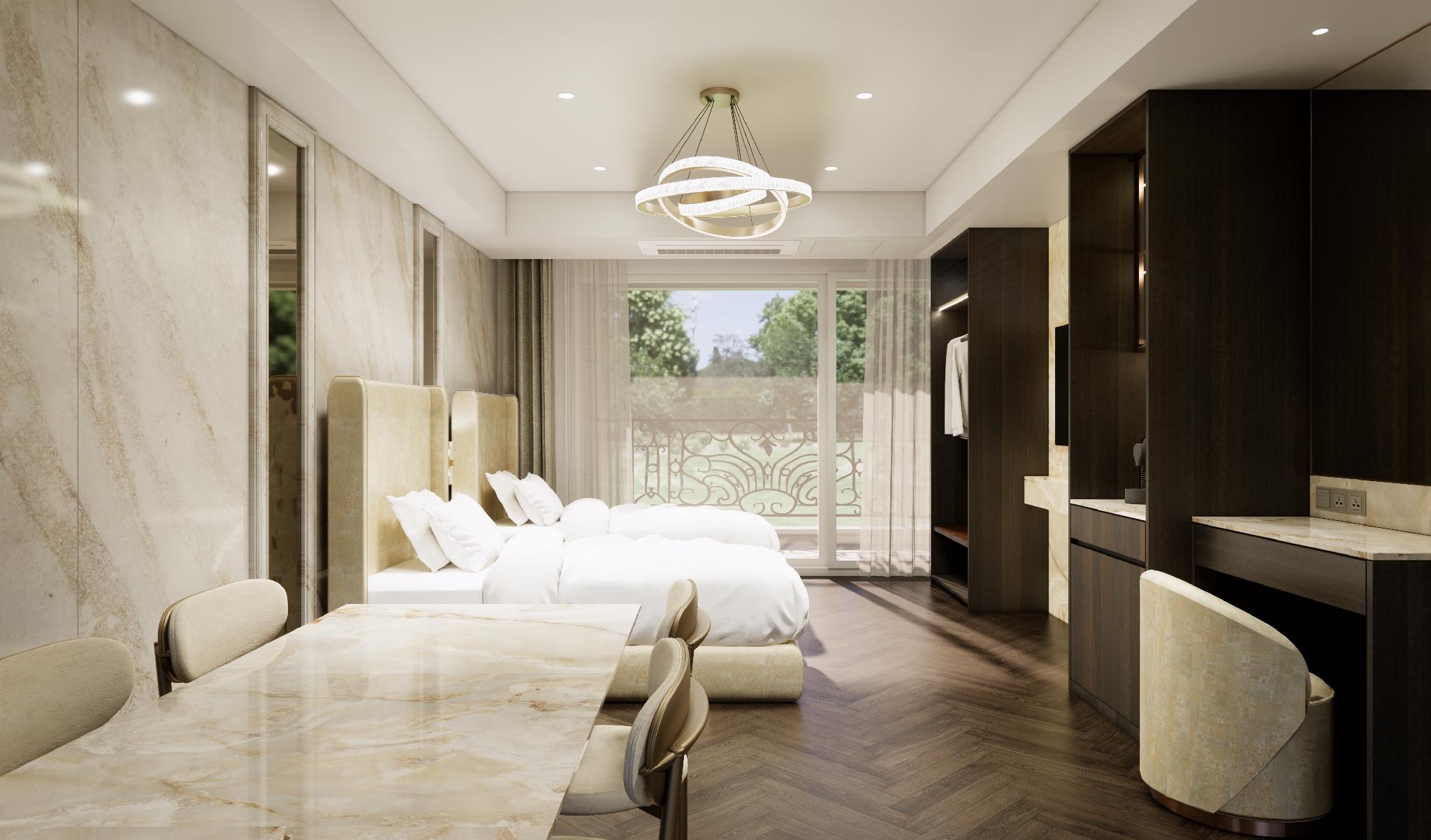 Family Suite, King and Twin Beds