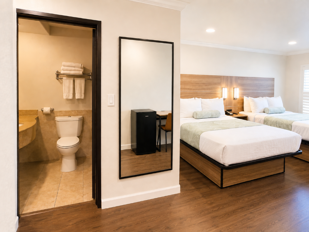 2 Bedrooms, Suite, 2 Bathrooms، The Dixie Hollywood 3/4