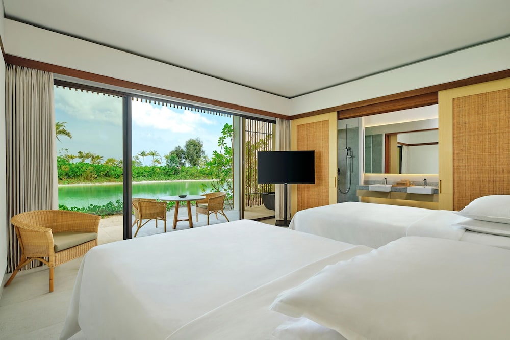 Room, Twin Beds, Lagoon View, Balcony