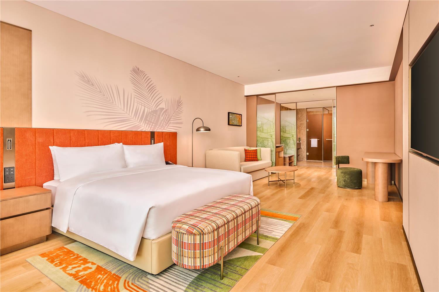 Deluxe, King Bed, Sofa