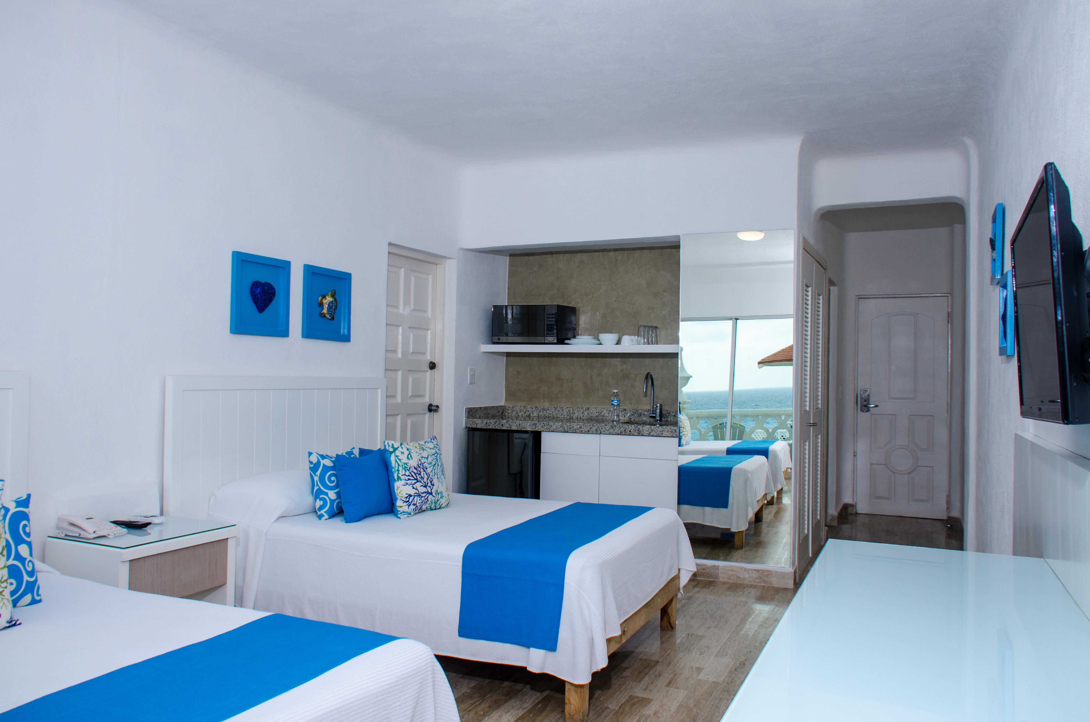غرفة قياسية بسرير مزدوج، Bsea Cancun Plaza Hotel 3/3