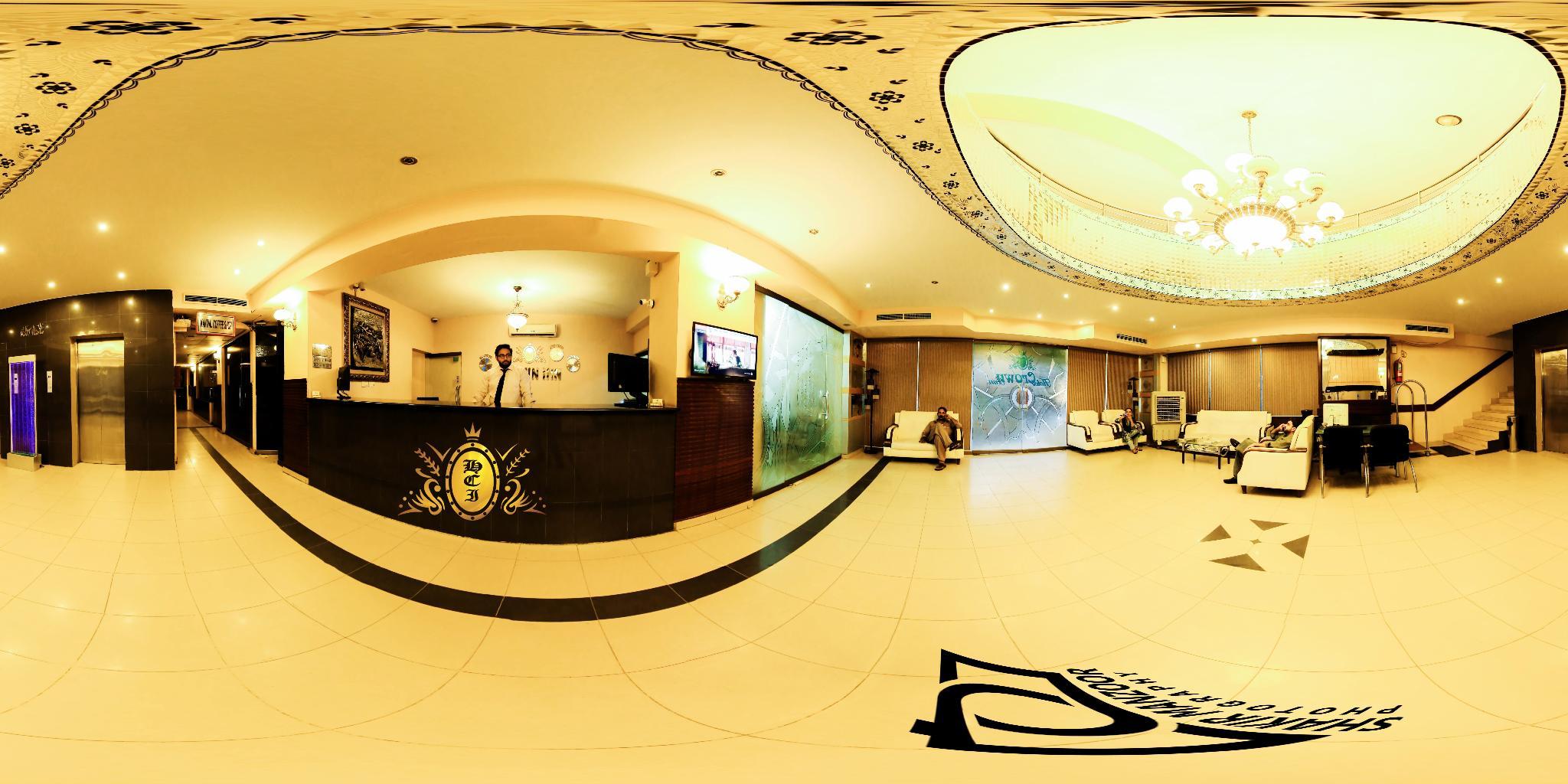 Lobby at Hotel Crown Inn, KARACHI