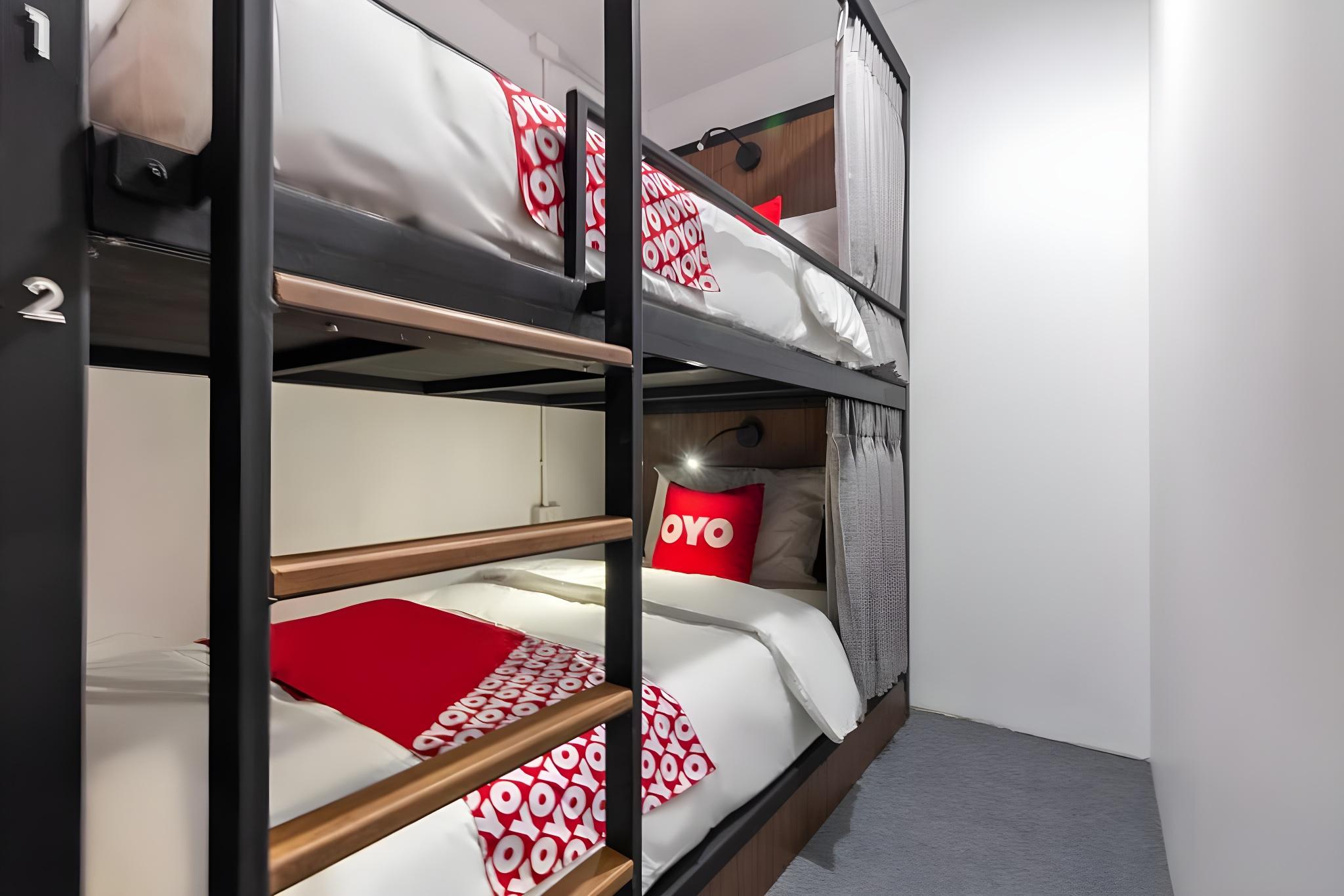 Private, Twin Beds, Shared Bathroom
