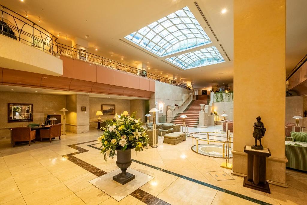 Lobby at Awashima Hotel, NUMAZU - SHIZUOKA PREFECTURE