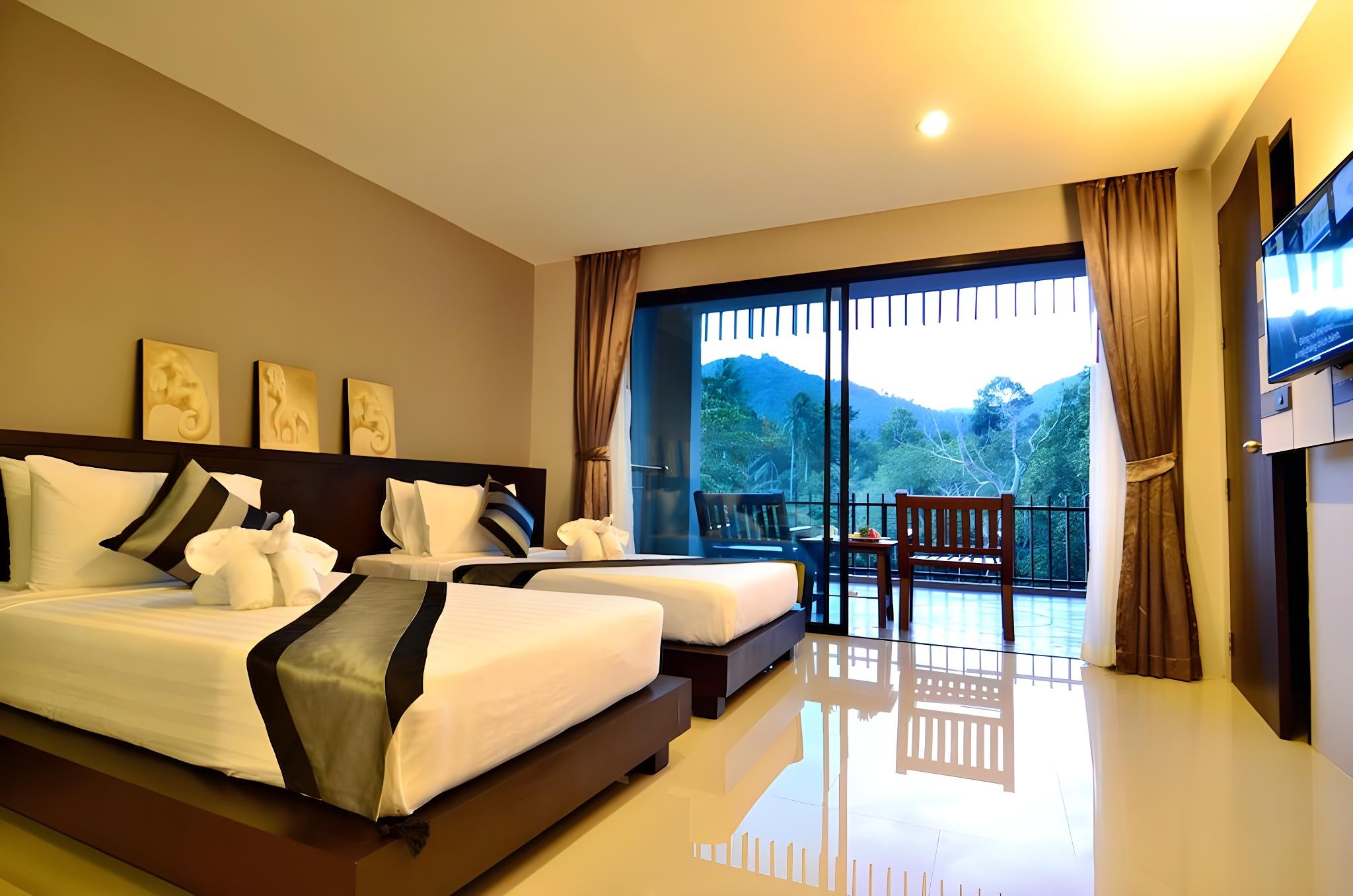 غرفة عائلية بسرير كينج وسريرين منفصلين، Chaweng Noi Pool Villa 2/8