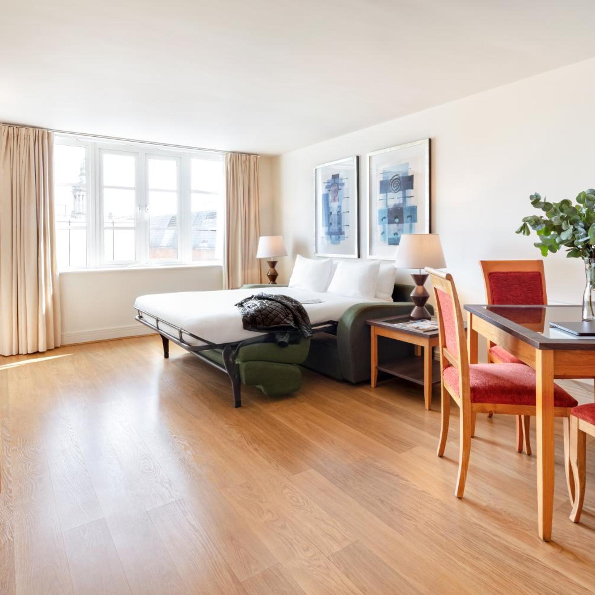 شقة بغرفة نوم واحدة مع أريكة، Marlin Apartments Queen Street St Paul's 4/10