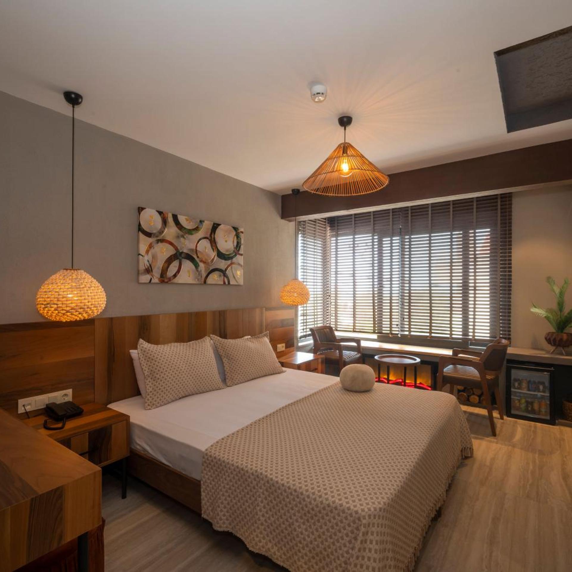 Deluxe, Double Bed, Sea View