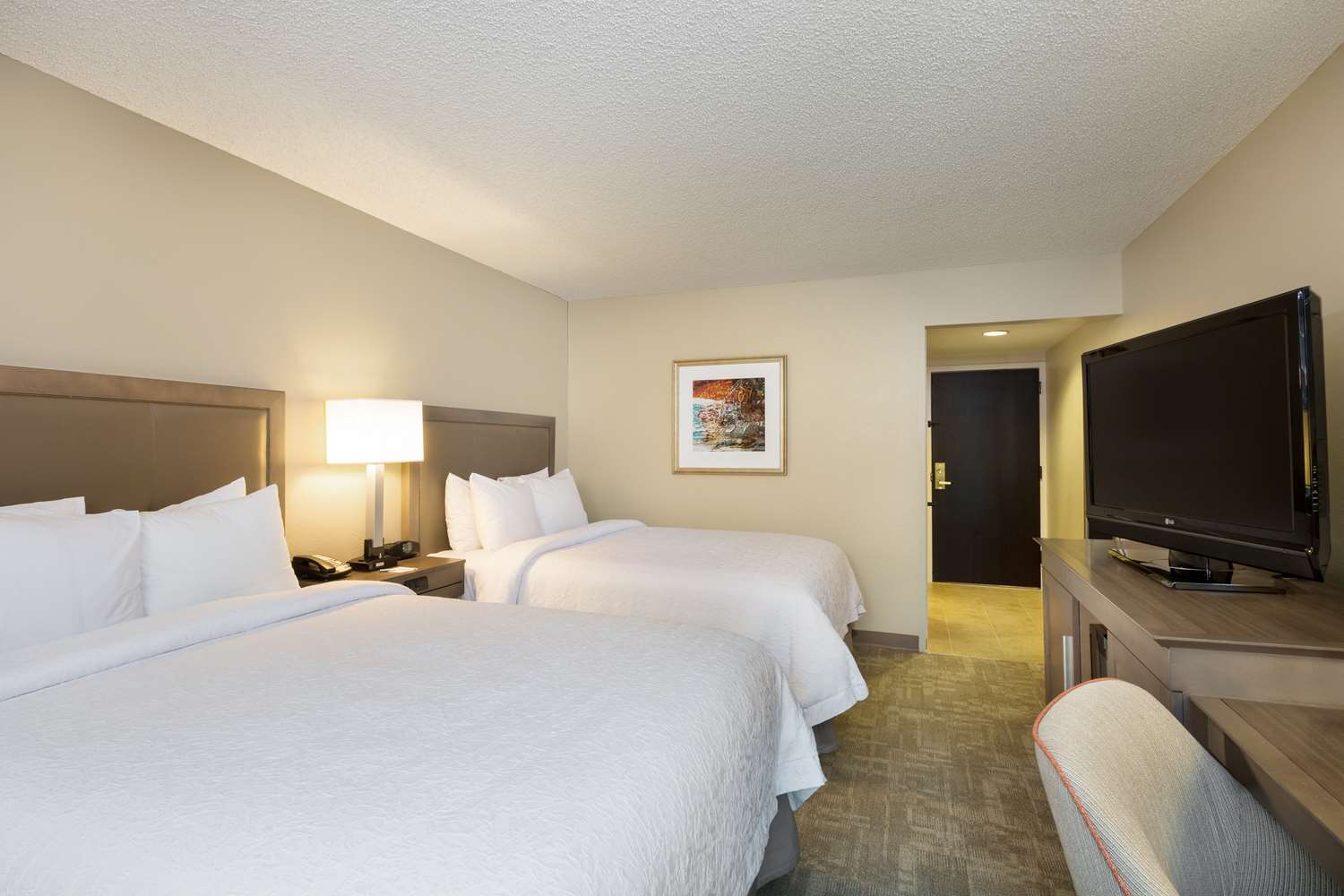ROOM, 2 DOUBLE BEDS, BATHTUB
