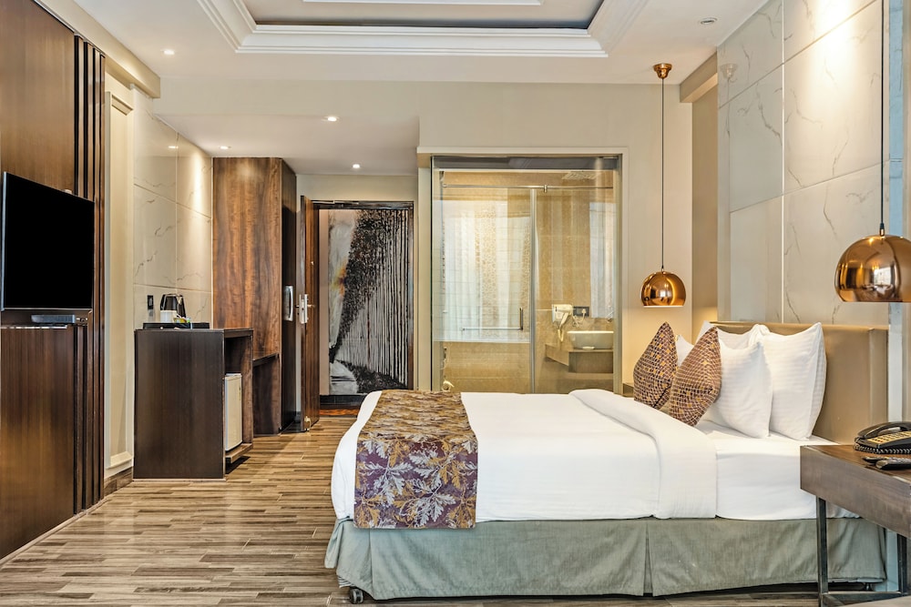 غرفة كلاسيكية بسرير مزدوج، Sterling Palm Bliss Wellness Resort, Rishikesh 7/10