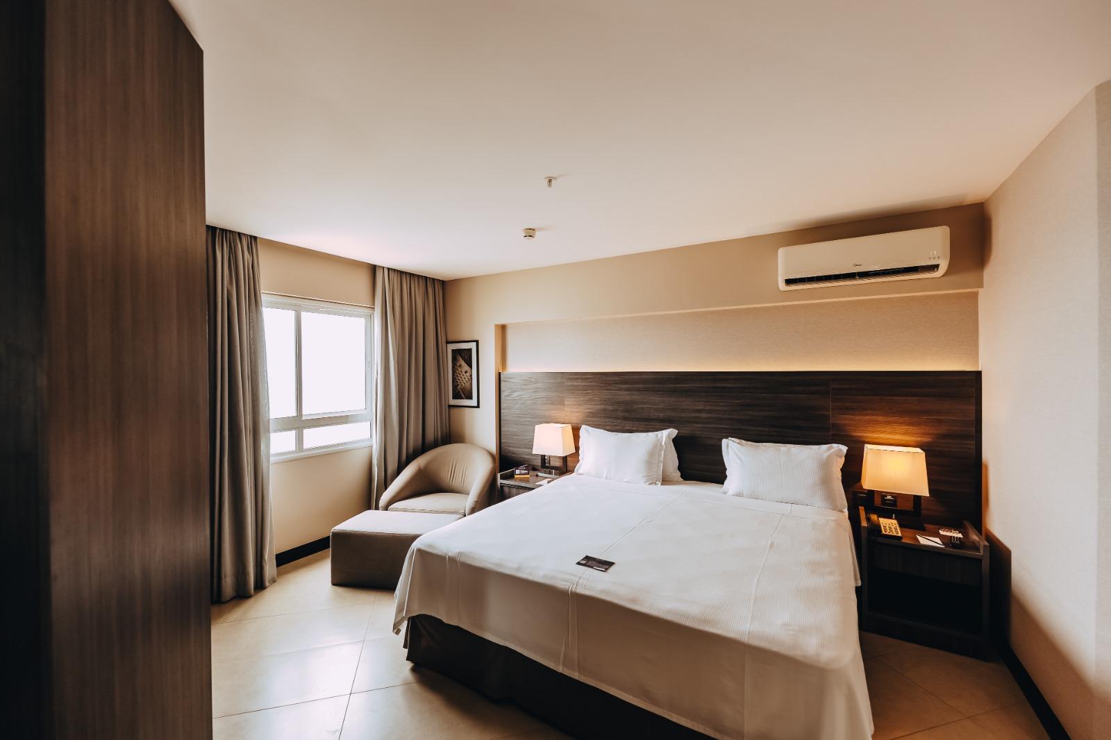 غرفة قياسية بسرير مزدوج بإطلالة على الشاطئ، Golden Tulip Natal Ponta Negra 4/4