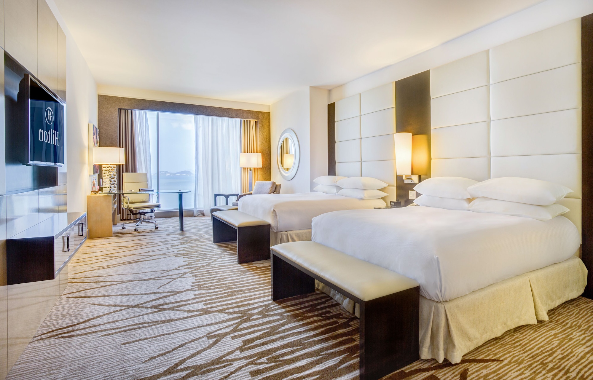 Room, 2 Double Beds, Ocean View