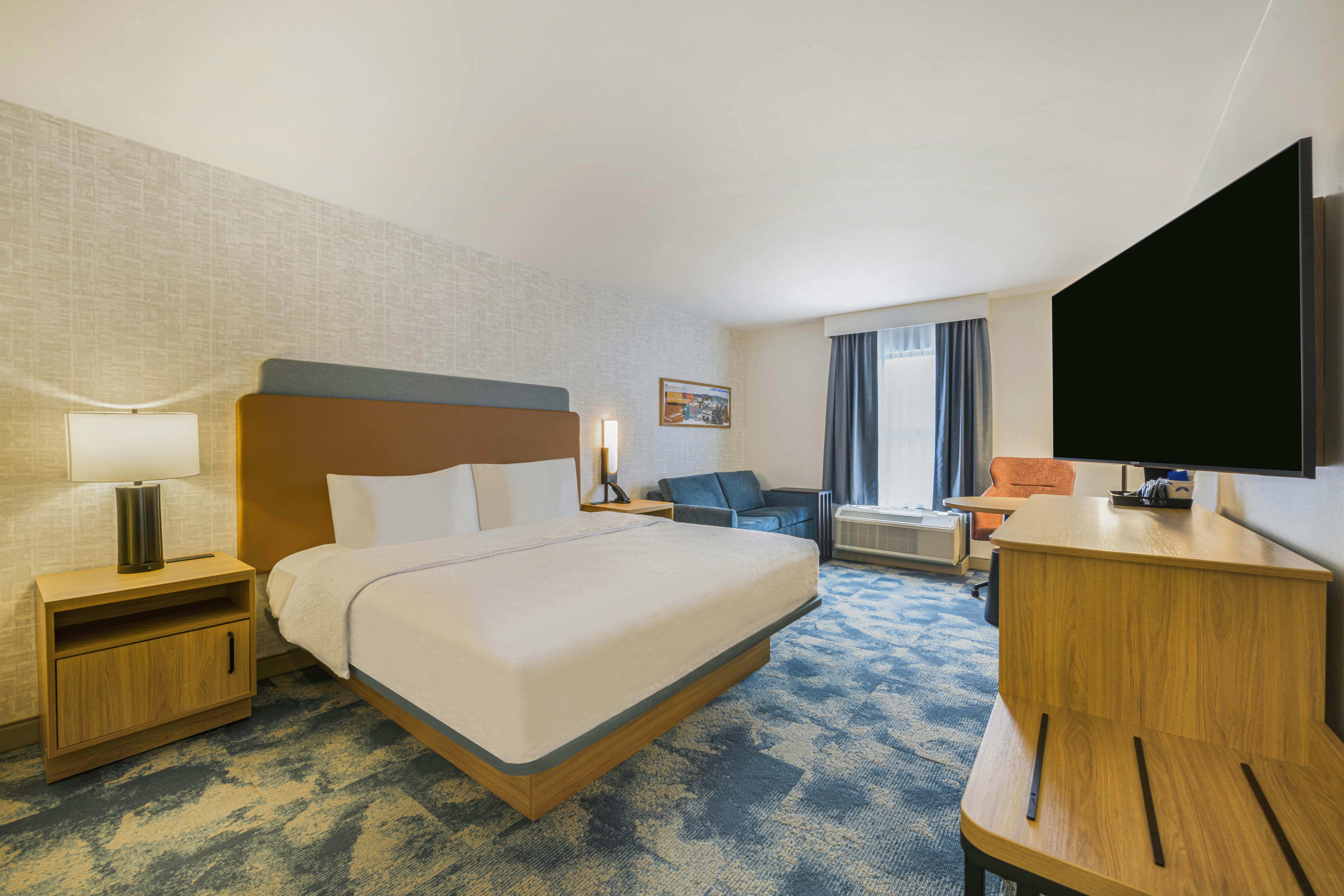 ROOM, KING BED, SOFA