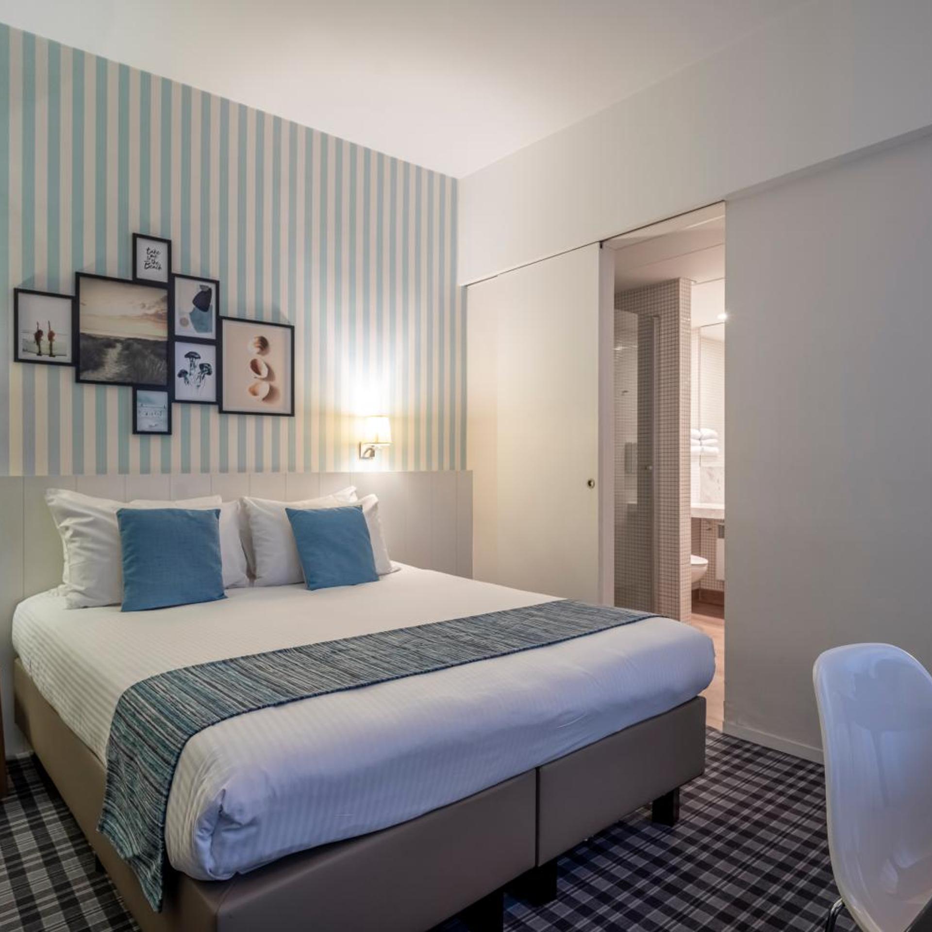 غرفة ثلاثية بسرير فردي، Leopold Hotel Ostend 4/10