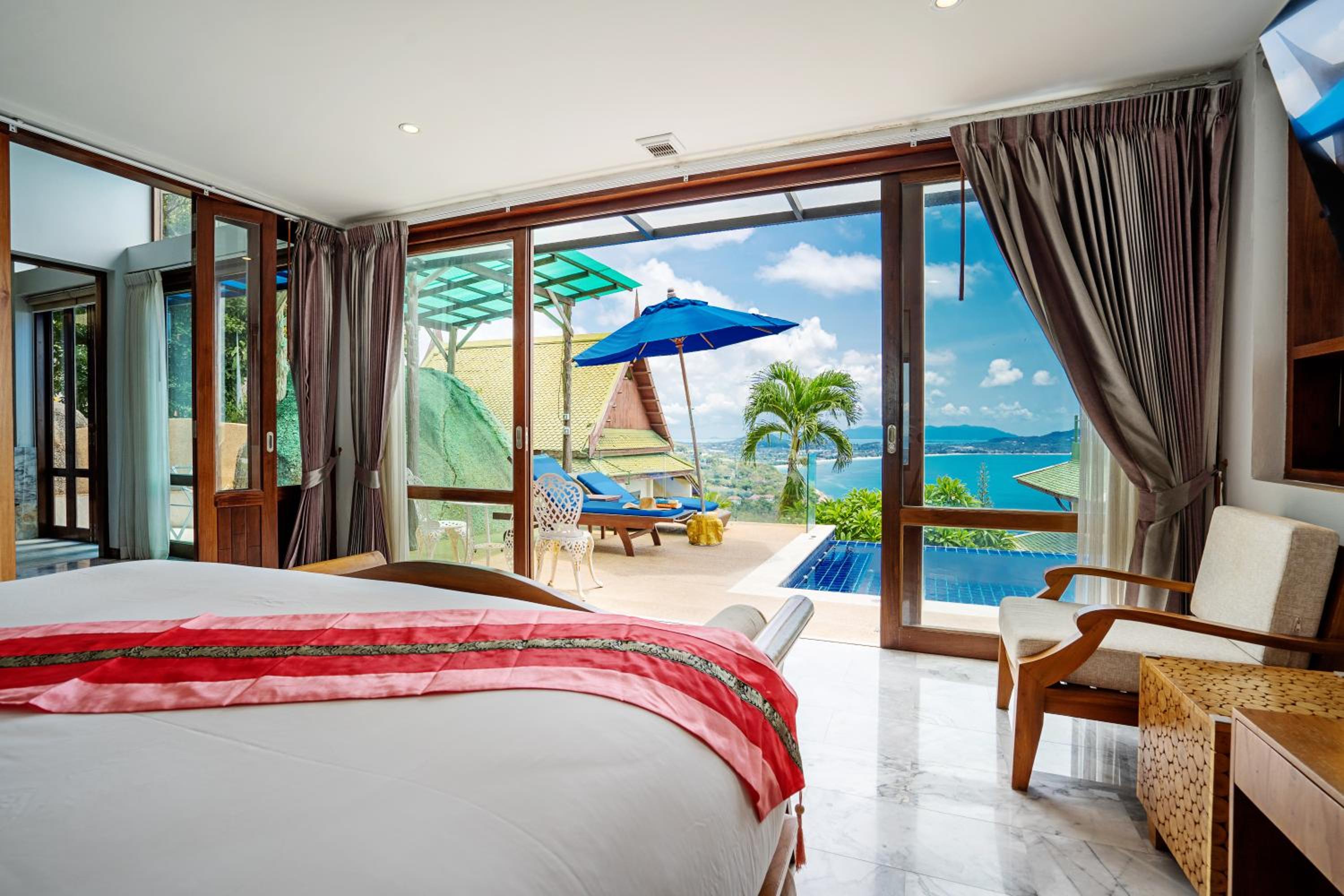 2 Bedrooms, Villa, Ocean View, with Pool