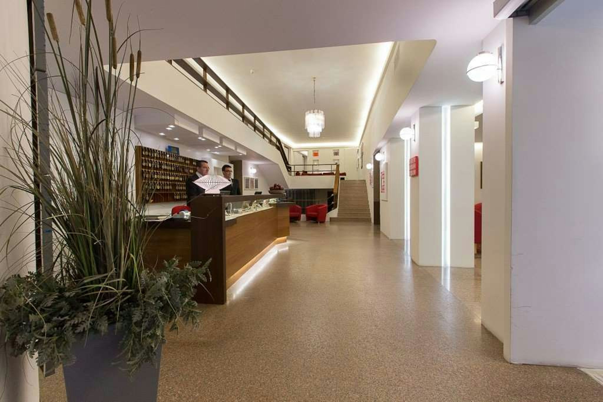 Lobby at ITALIA CAGLIARI HOTEL, CAGLIARI