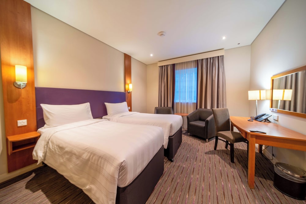 غرفة بسريرين منفصلين، Premier Inn Abu Dhabi Capital Centre 2/7