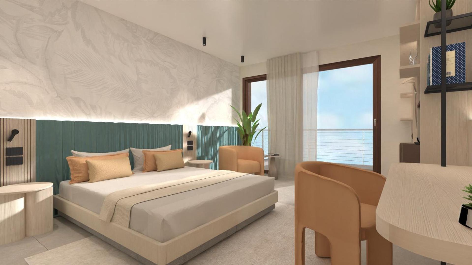 Junior Suite, Side Sea View