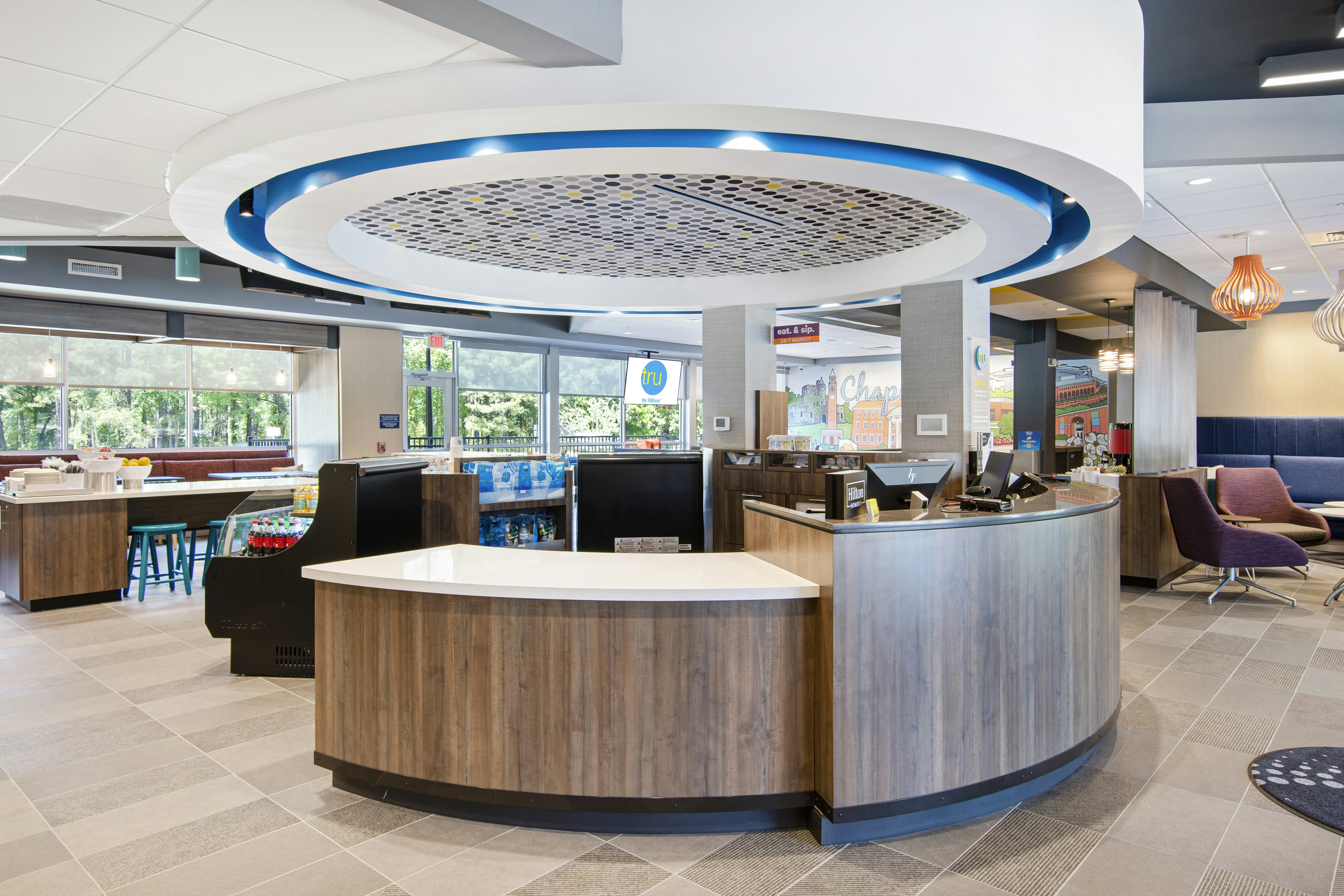 Lobby at Tru by Hilton Chapel Hill, CHAPEL HILL - NC