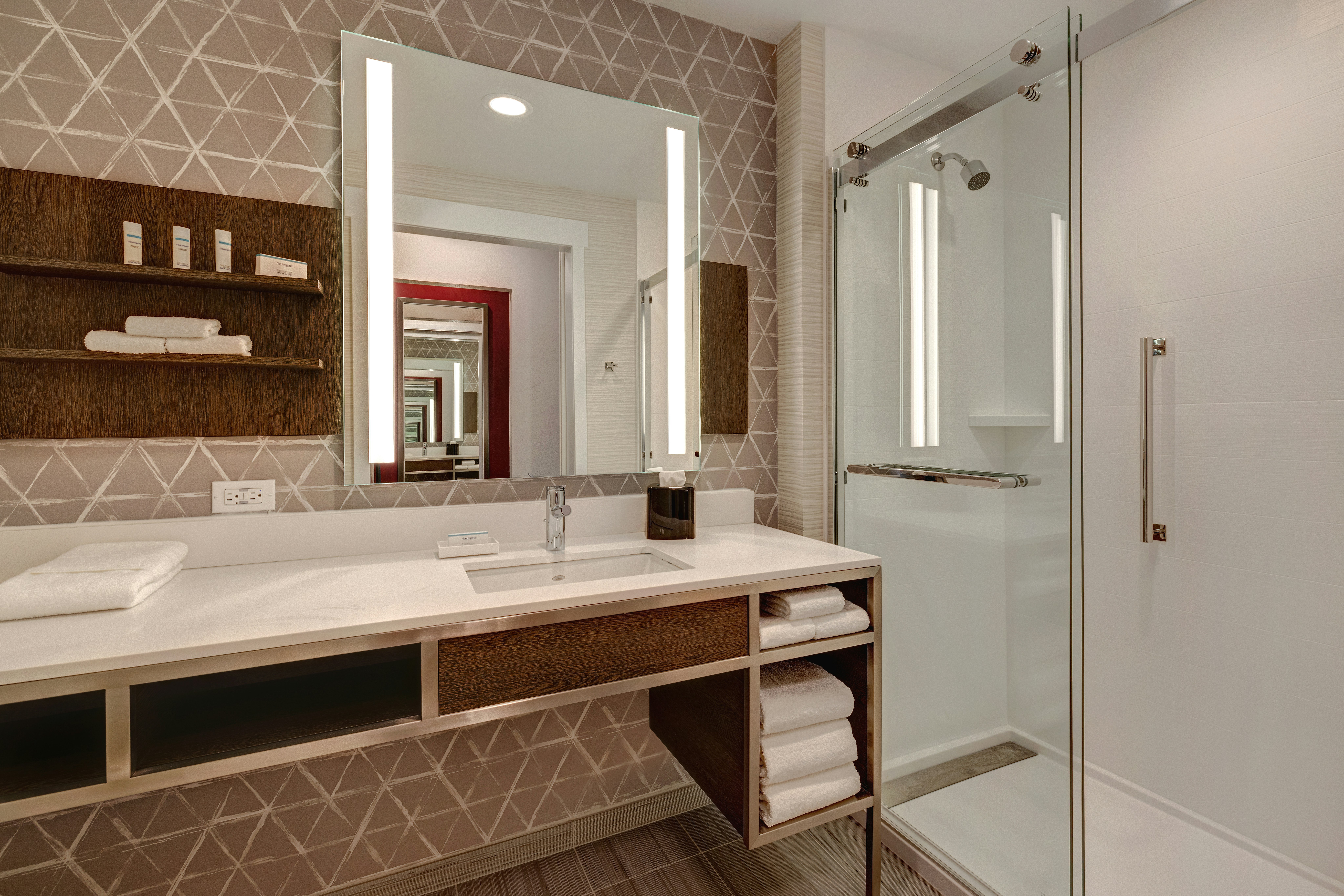 غرفة ركنية بسريرين كوين، Hilton Garden Inn Temecula 3/3
