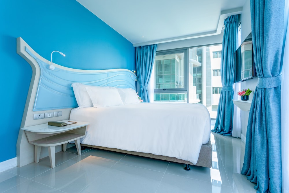 إقامة بسرير كينج وسريرين منفصلين بغرفتي نوم، Centara Sonrisa Residences and Suites Sriracha 5/8