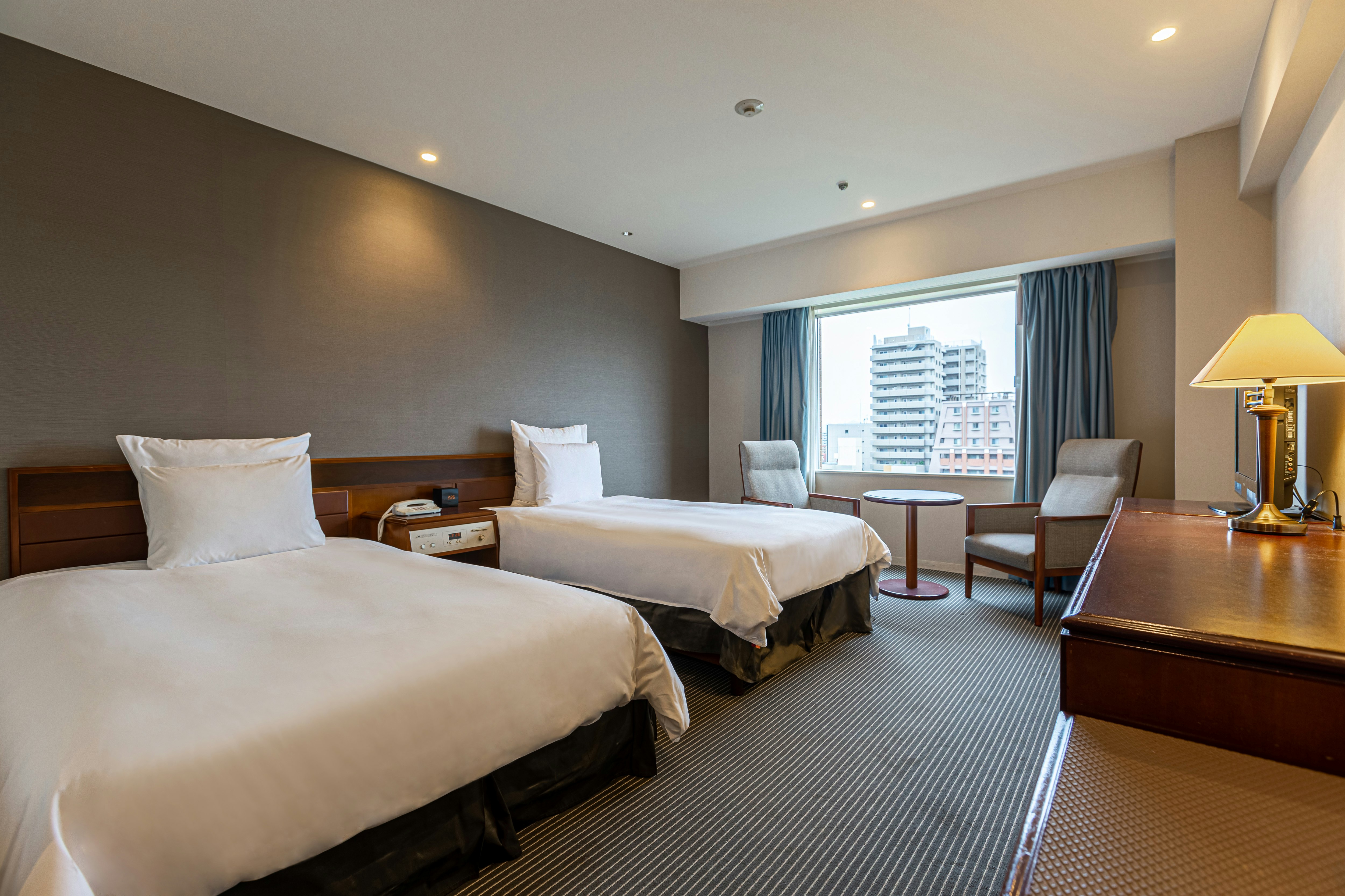 غرفة بريميوم بسريرين منفصلين، Ana Crowne Plaza Hotel Hiroshima 3/7