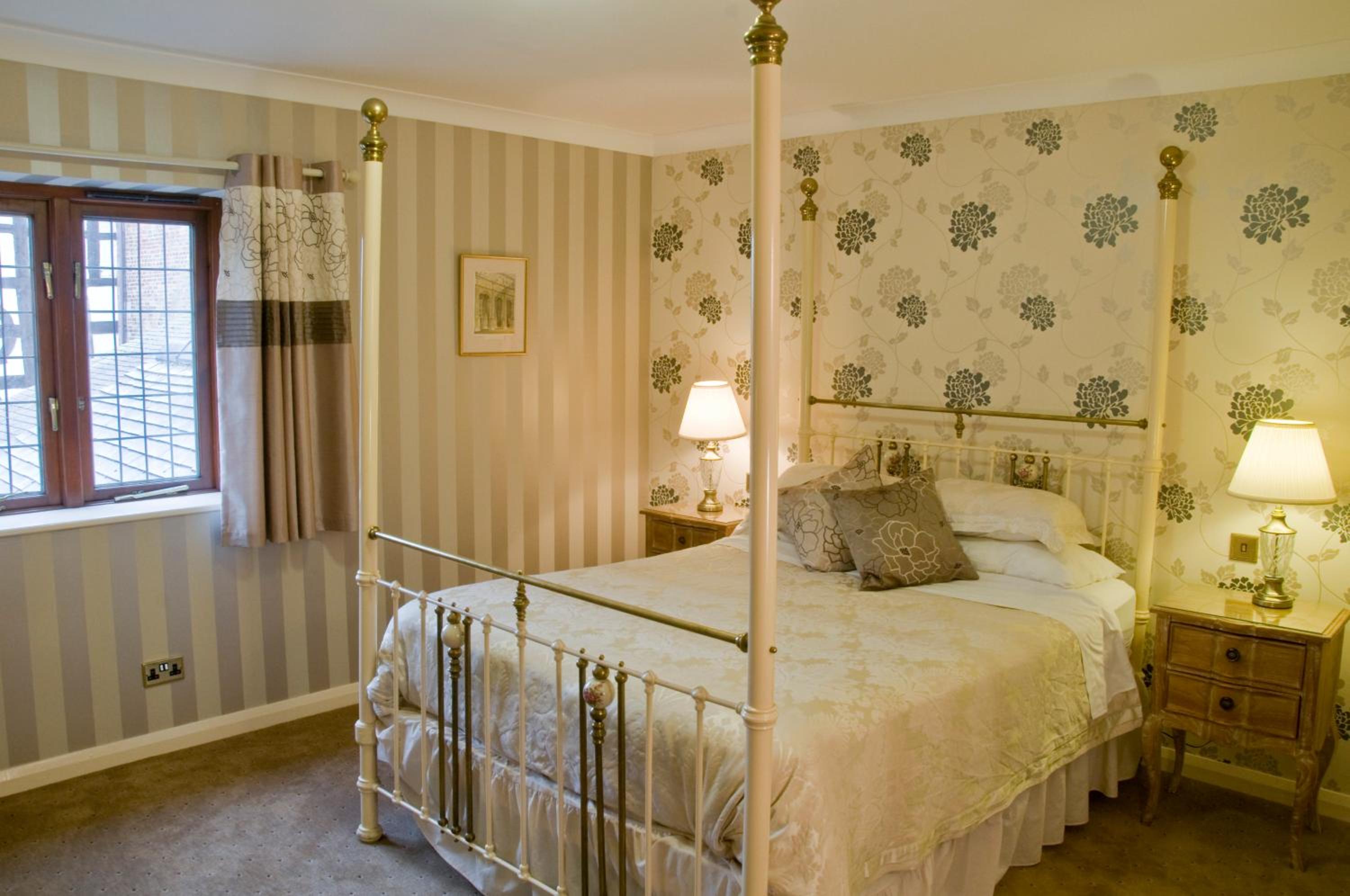 غرفة سوبيريور بسرير مزدوج بحوض استحمام، Albright Hussey Manor 3/4