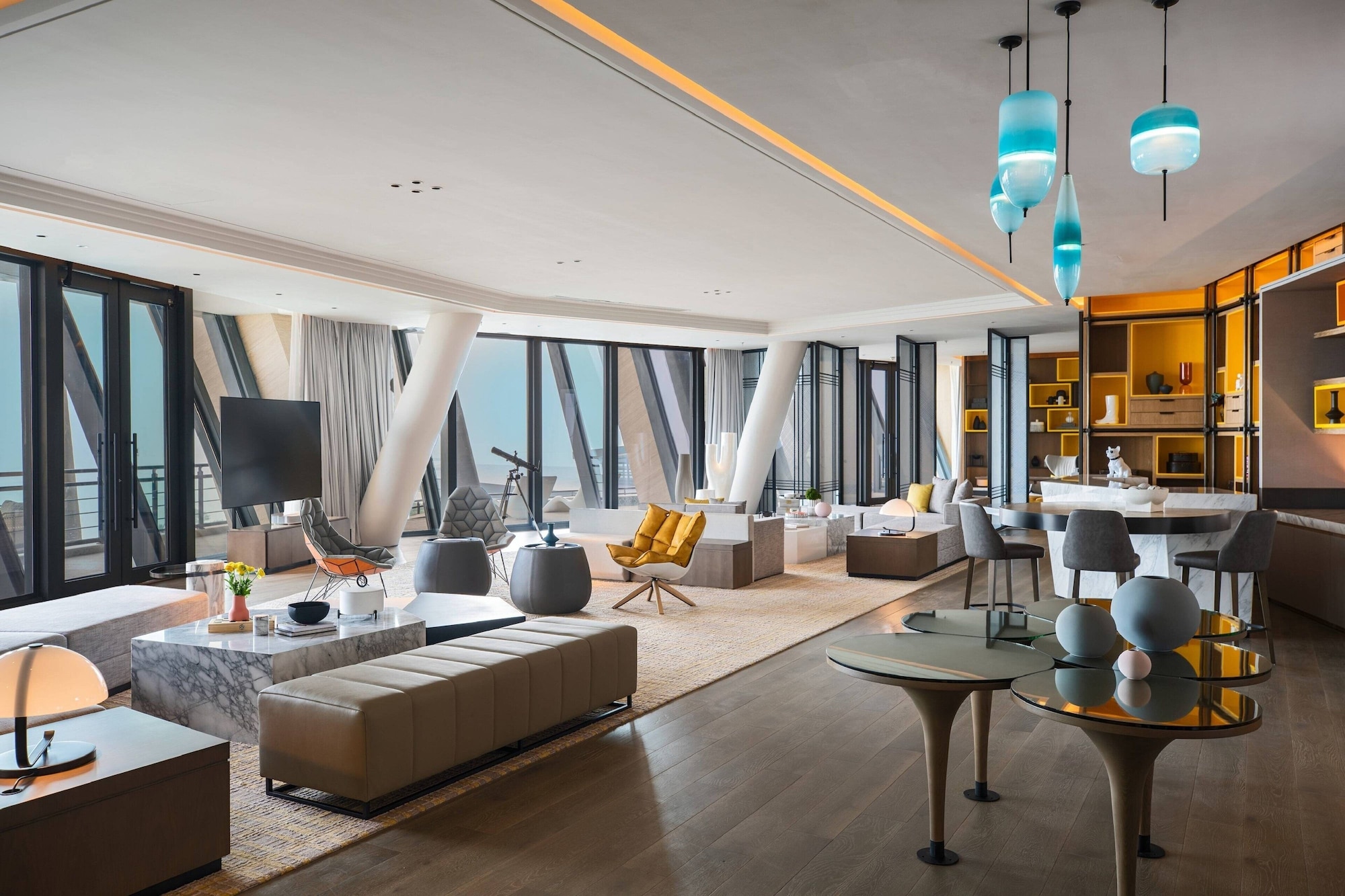 جناح رئاسي بسرير كينج بغرفة نوم واحدة، Renaissance Xiamen Hotel 4/5