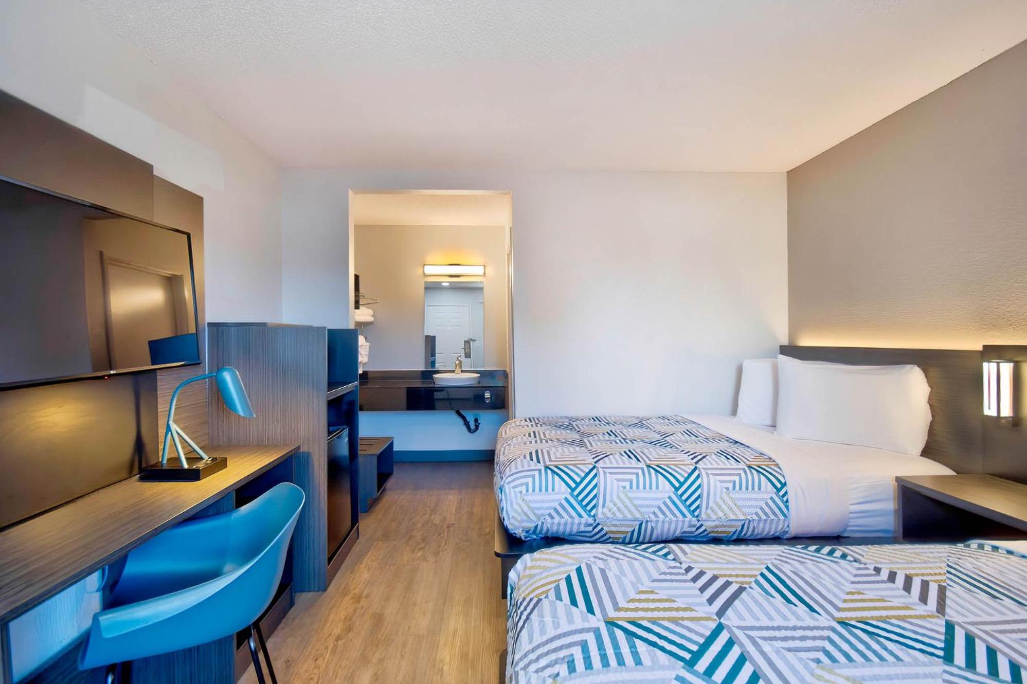 غرفة بسرير مزدوج لذوي الإعاقة، Motel6 Vallejo, CA - Six Flags West 7/10