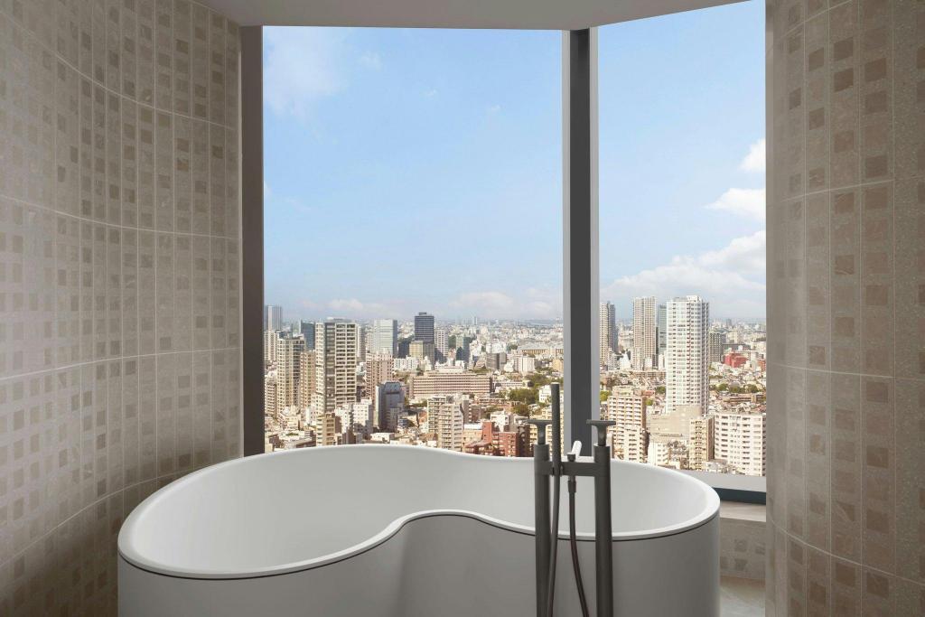جناح بريميوم تنفيذي بسريرين مزدوجين مع دخول الصالة، JW Marriott Hotel Tokyo 8/8
