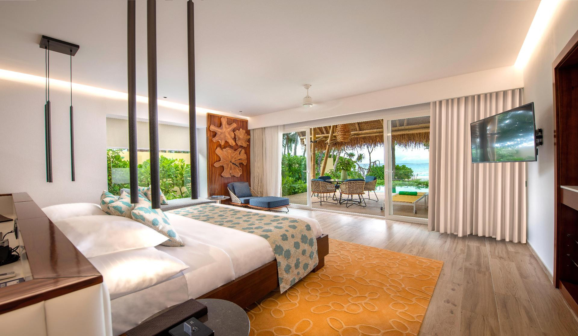 Beach Villa, Family, with Pool