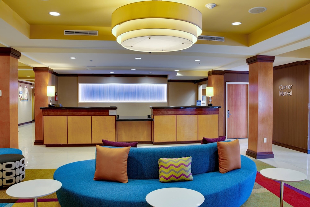 Lobby at FAIRFIELD INN SUITES BY MARRIOTT TITUSVILLE KENNEDY SPACE CENTER, TITUSVILLE - FL