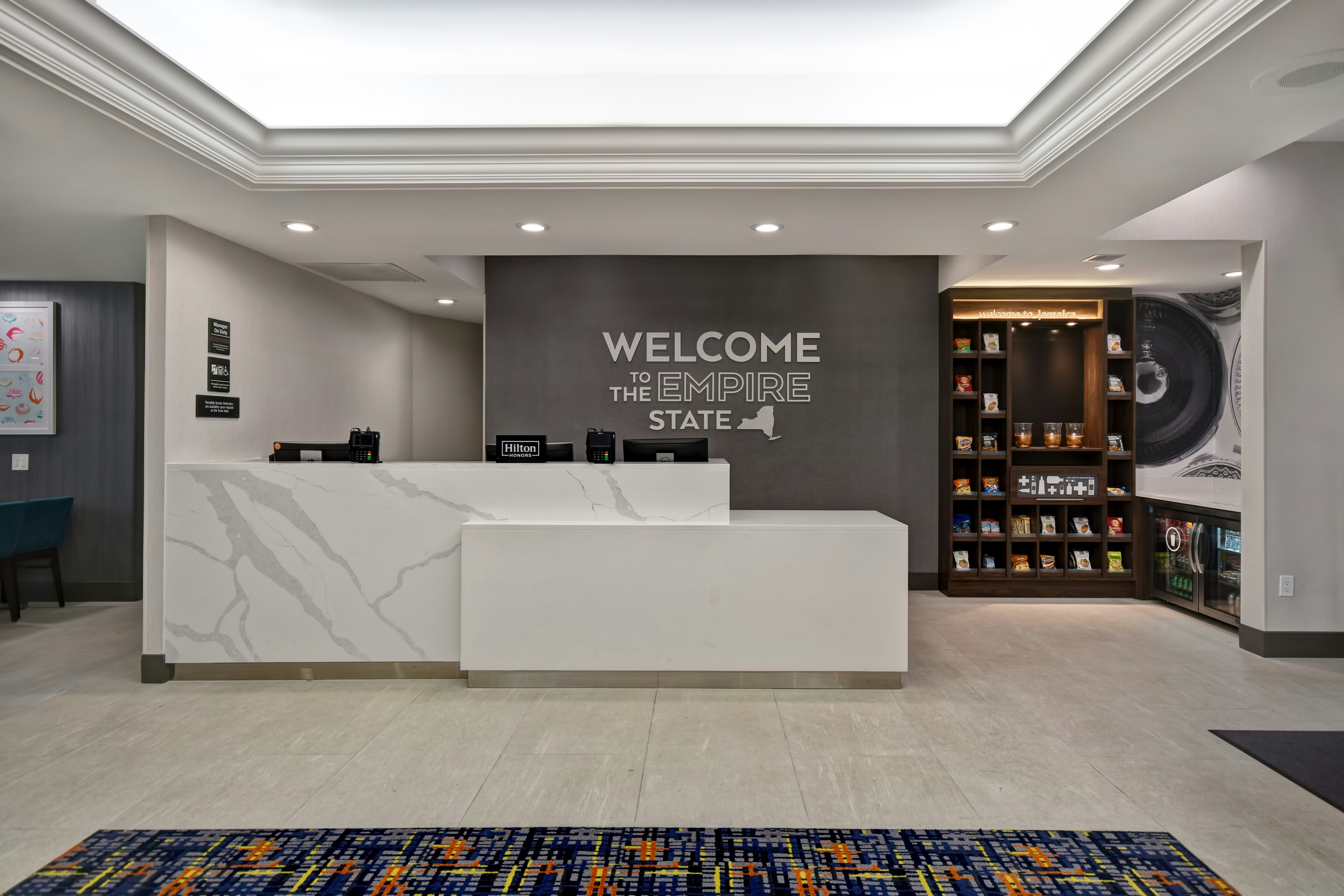Lobby at Hampton Inn NY-JFK, NEW YORK - NY