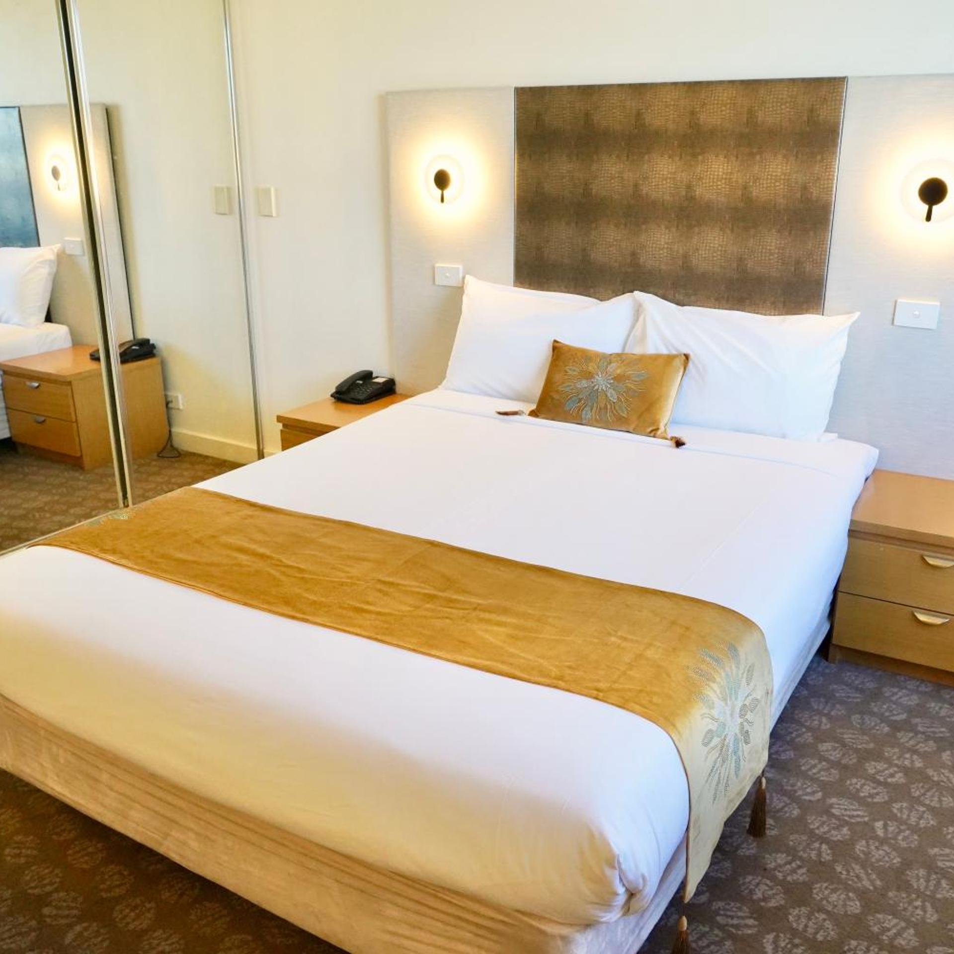 غرفة قياسية بسرير كوين، Golden Pebble Hotel 3/9