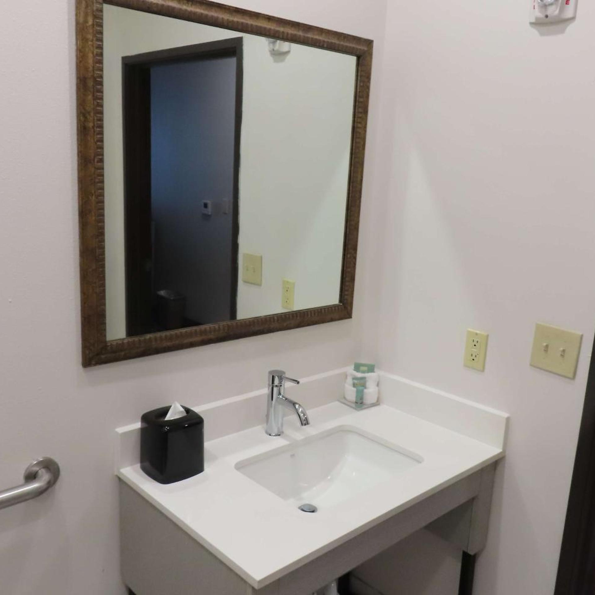غرفة بسرير كينج بحوض استحمام لذوي الإعاقة، Best Western Heritage Inn & Suites 7/7